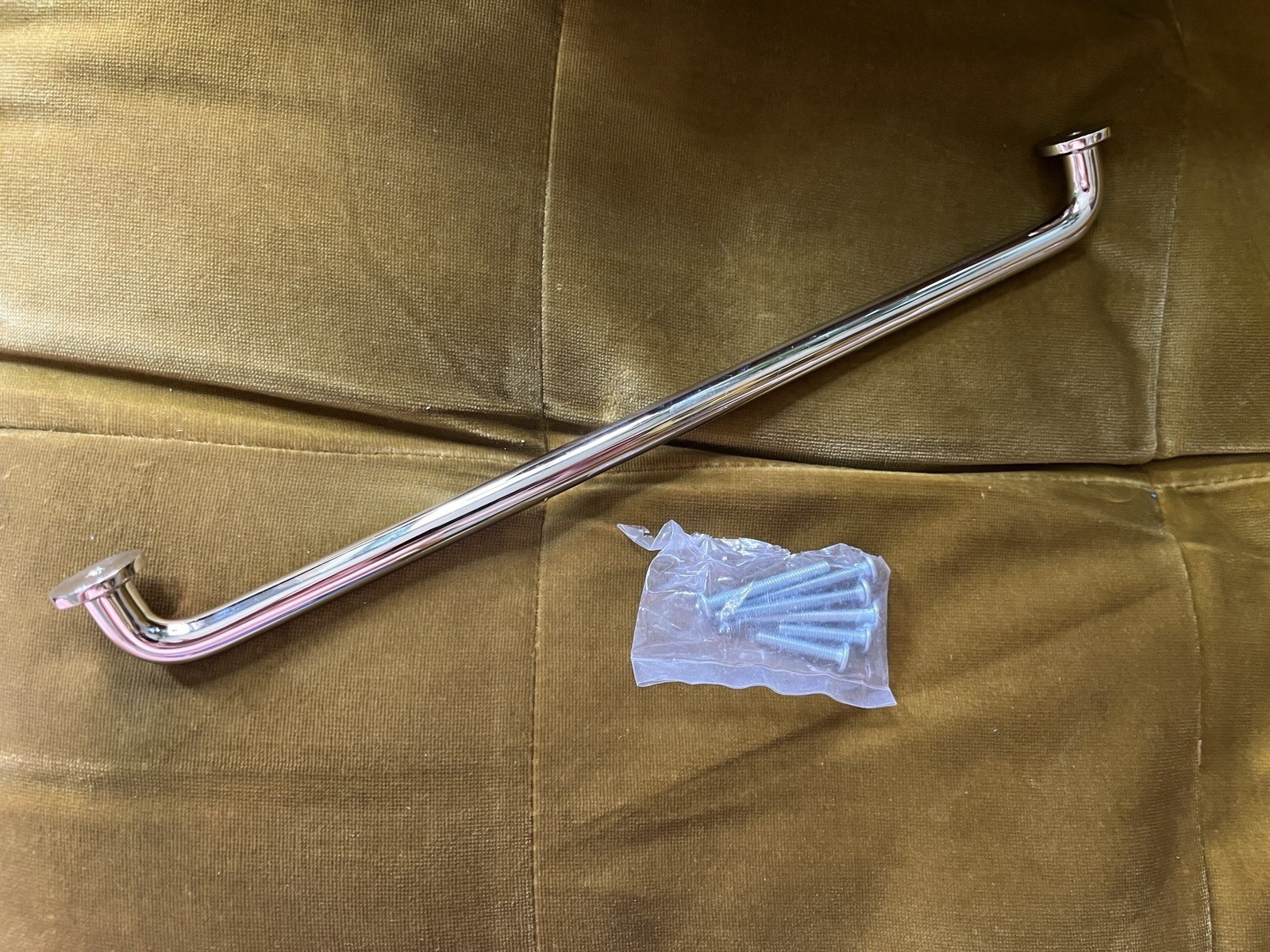 Rejuvenation Ansel Pull Polished Nickel 12”, Brand New With Screws