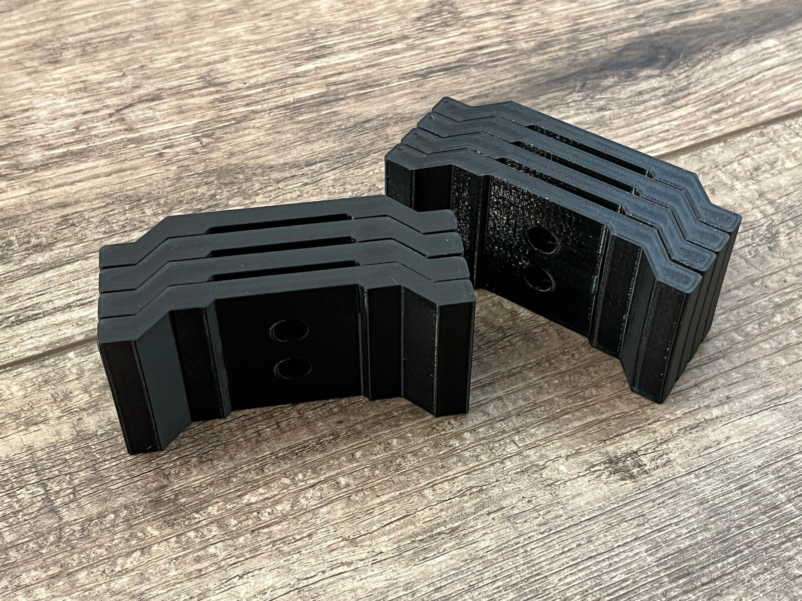 8 Pack – Battery Holder Wall Mount Shelf For EGO 56V – 3D Printed