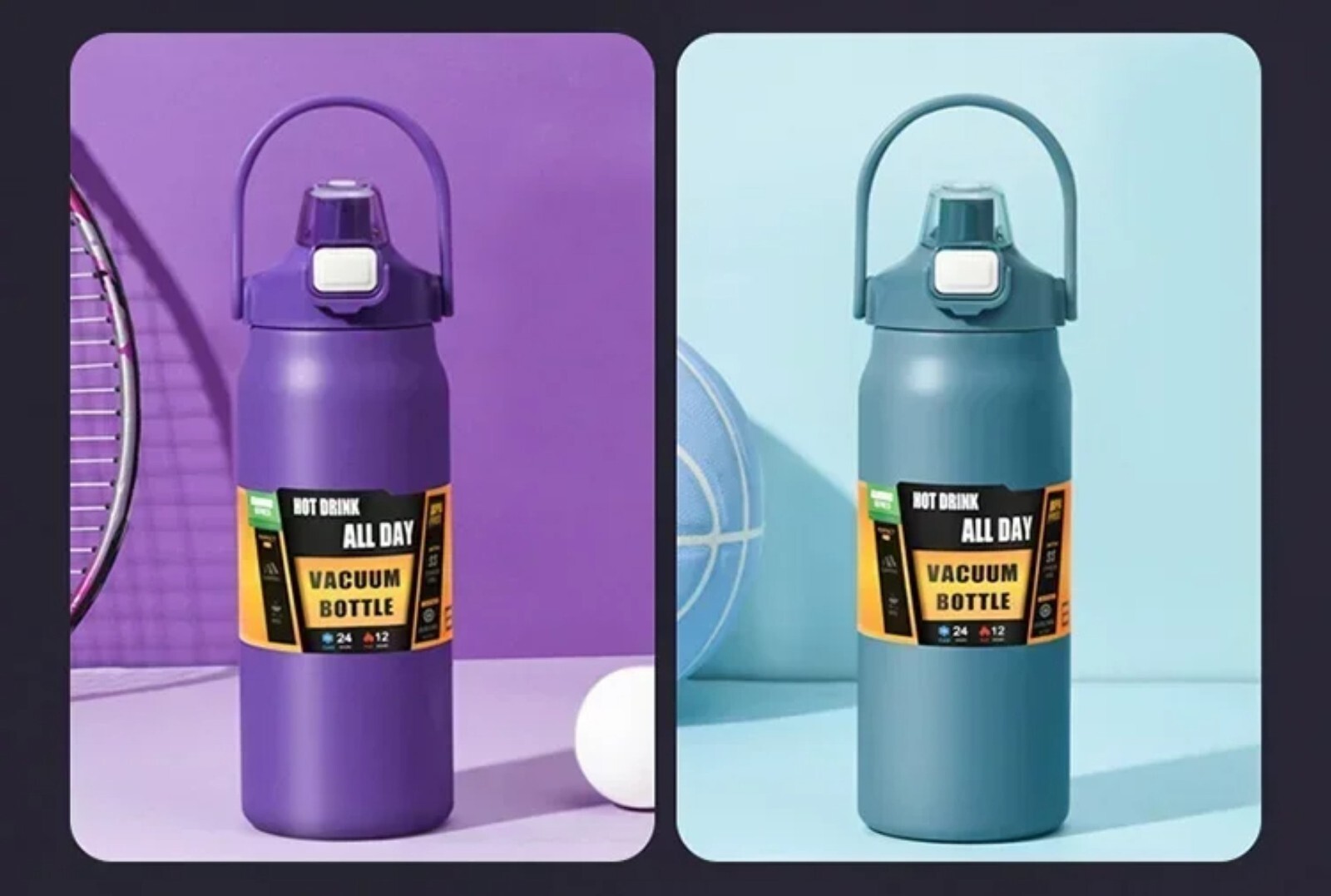 Stainless Cup Thermal Cold Hot Thermos Insulated Stainless Steel Water Bottle