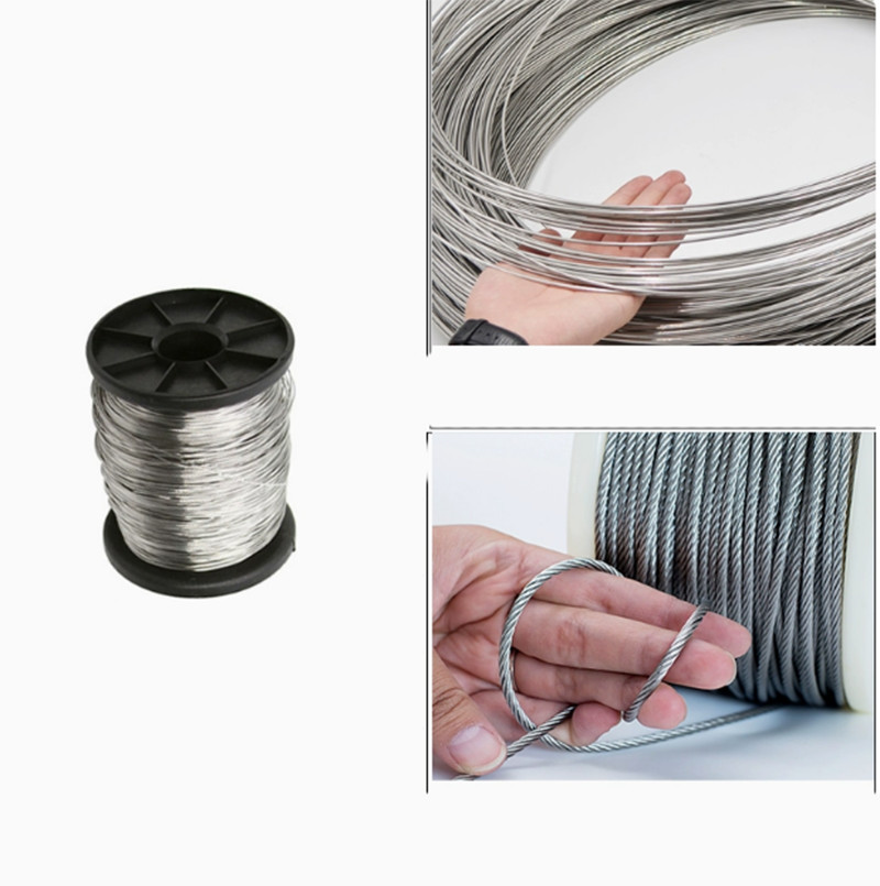 Craft Wire Stainless Steel Wire Soft/Hard 0.1mm-3mm Jewellery Modelling Bendy