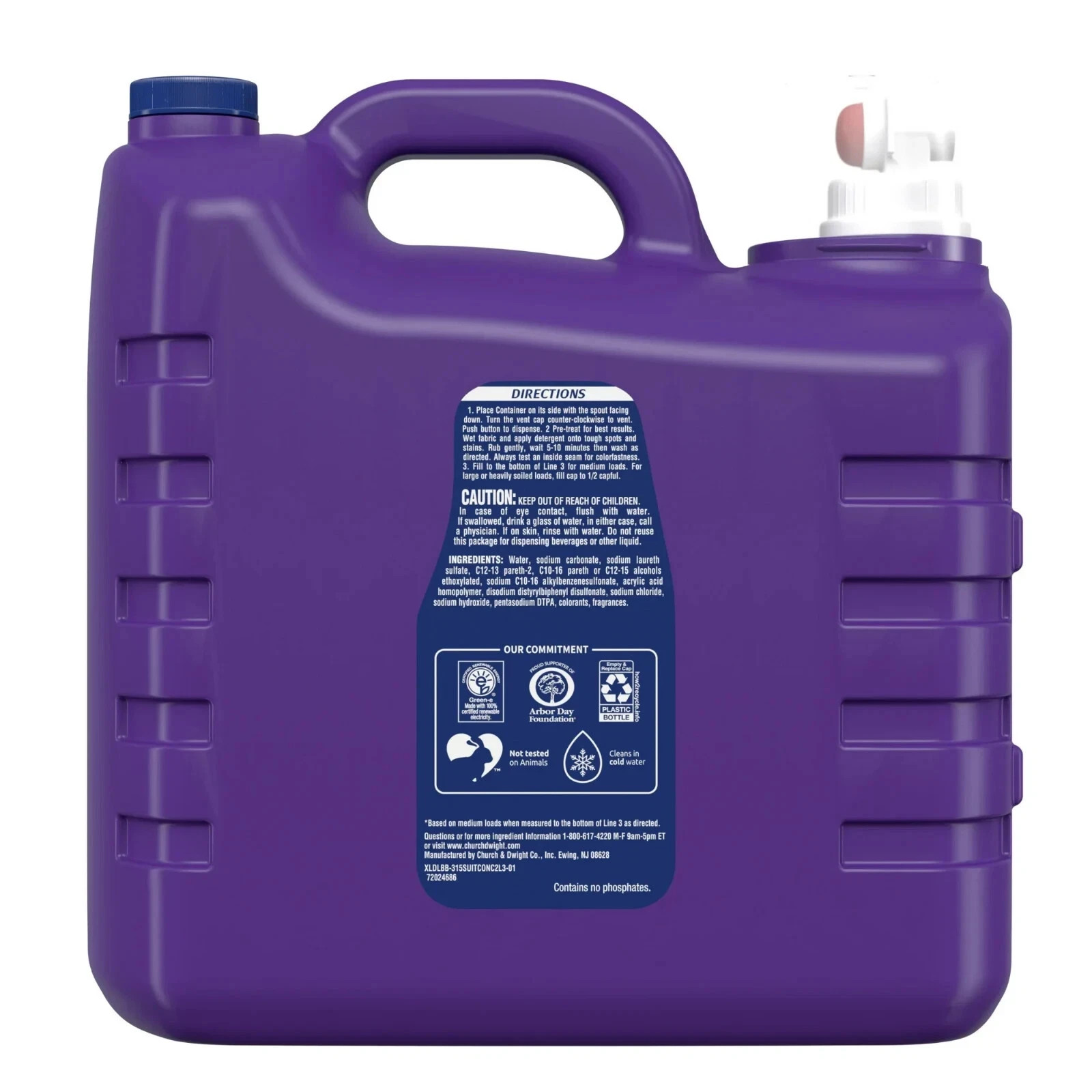 Xtra Tropical Passion, 260 Loads Liquid Laundry Detergent, 312 Fl Oz