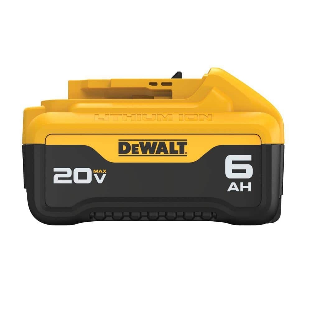 DEWALT DCB206 20-Volt MAX XR Lithium-Ion Premium Battery Pack 6.0Ah