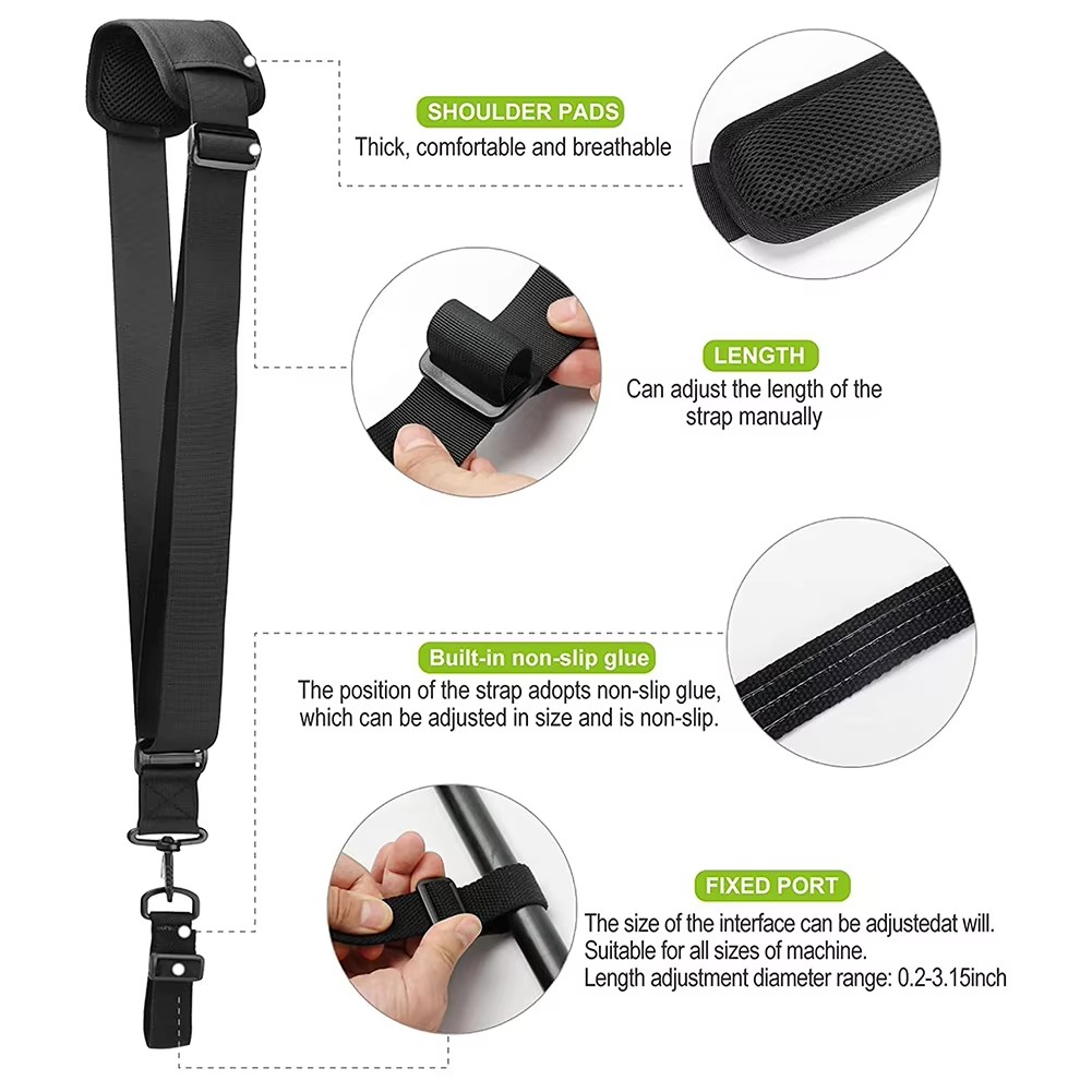 Universal Trimmer Shoulder Strap Harness Weed Eater Grass Edger Lawn Adjustable