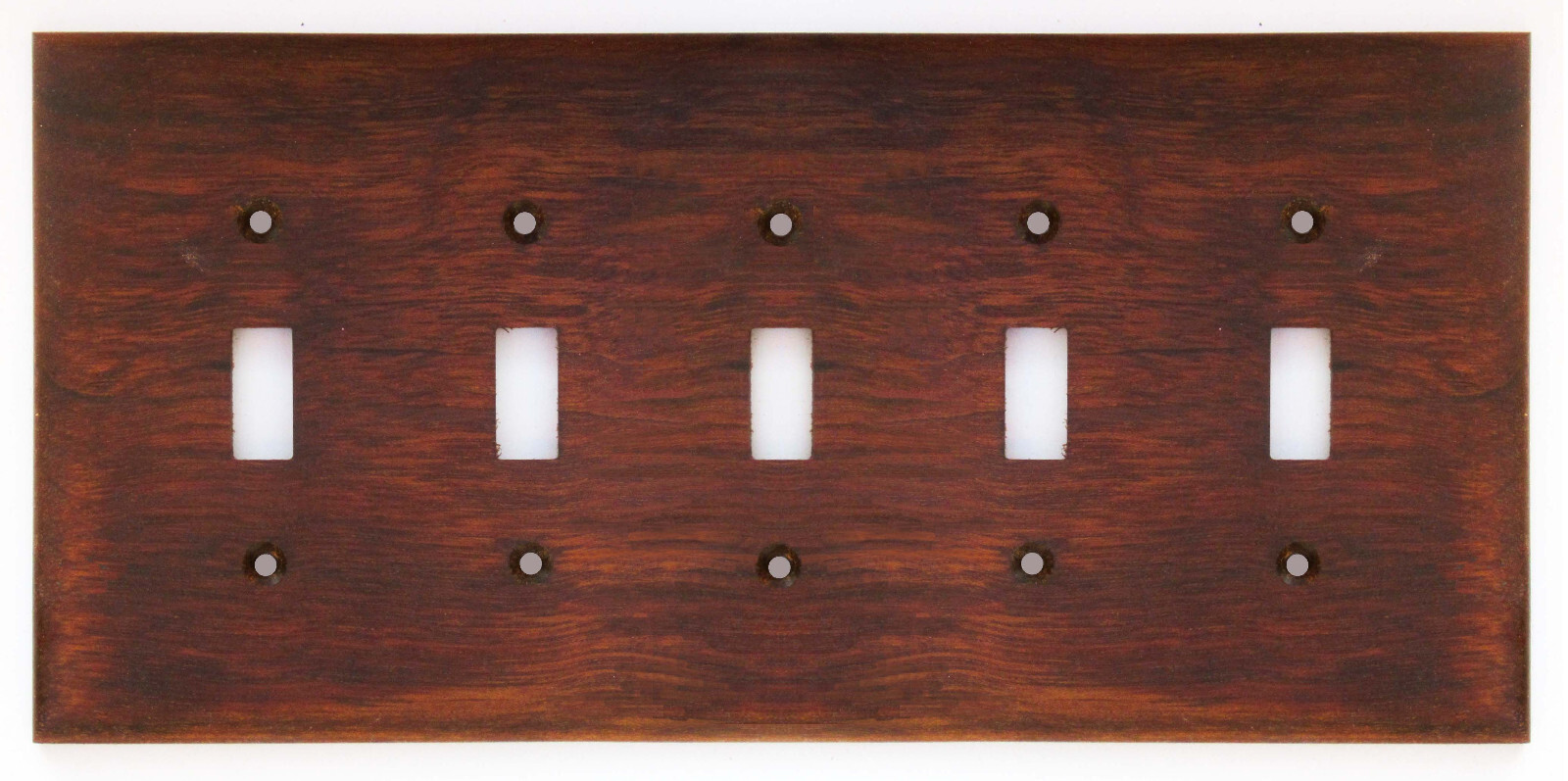 Solid Black Walnut Light Switch Plates/Covers Any Size +Custom