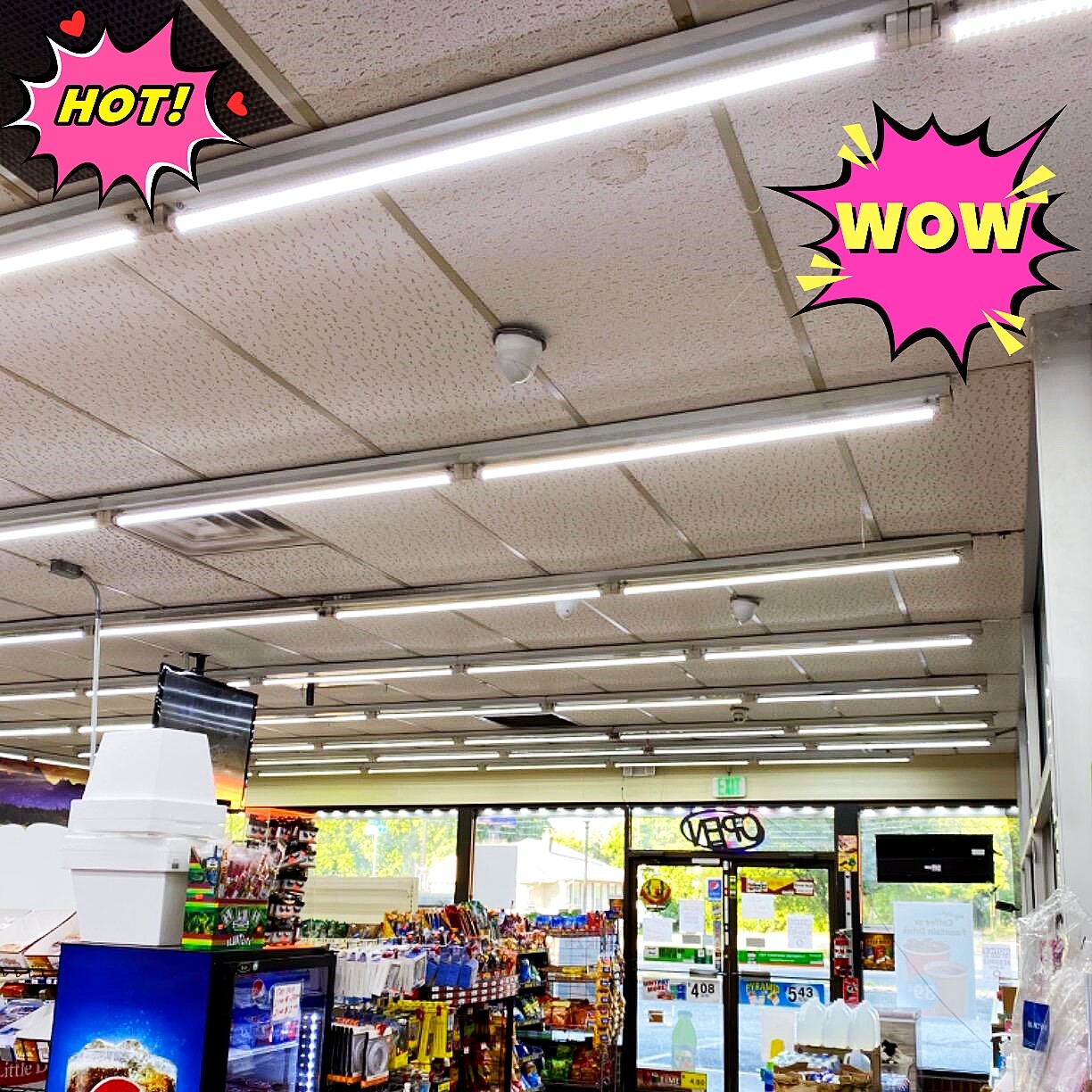 4FT T8 LED Tube Light Bulbs 22W 28W 60W G13 2-Pin 6500K LED Shop Lights Garage
