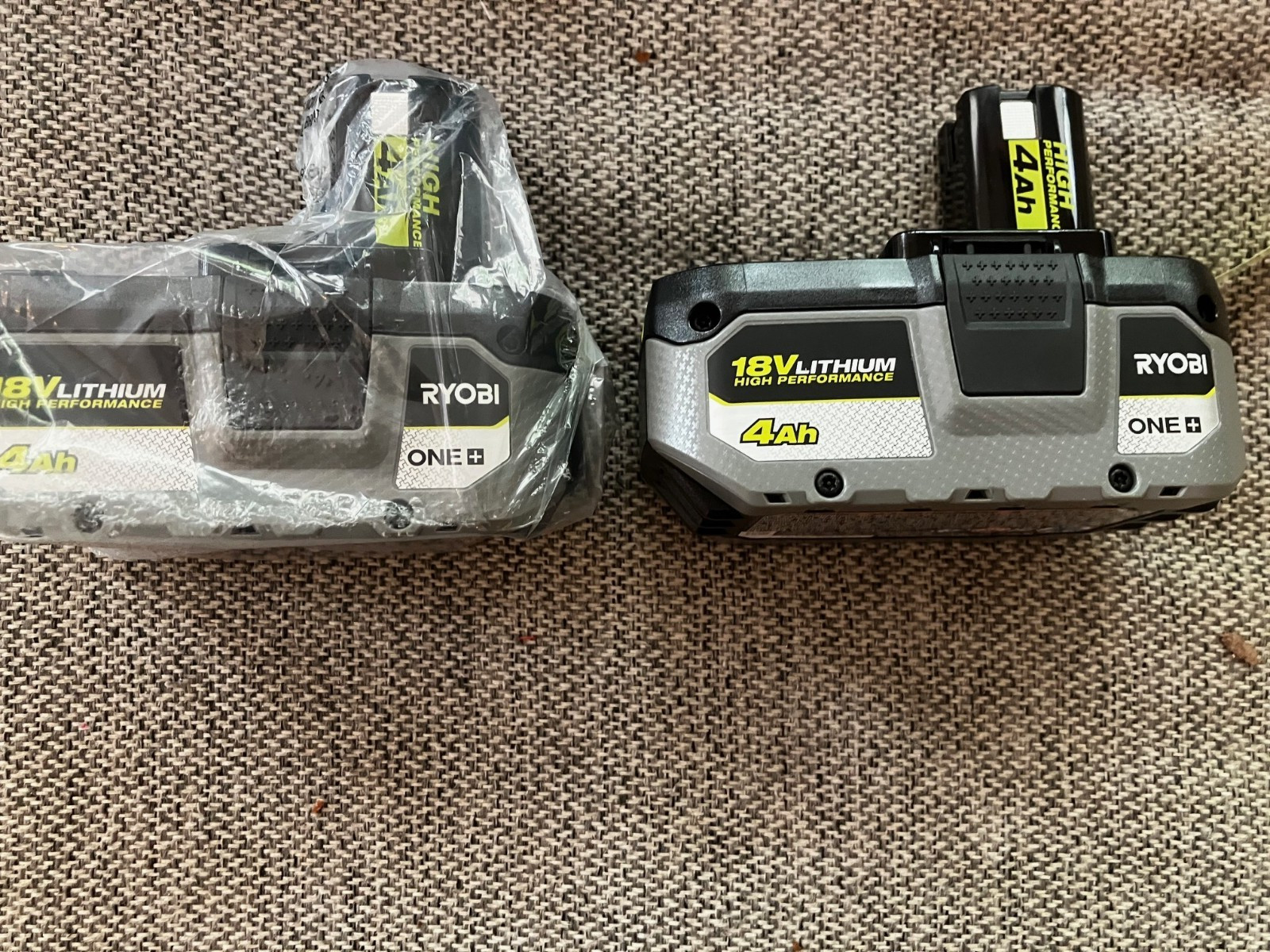 Ryobi PBP2004 High Performance HP Battery Li-Ion 4.0 Ah 2-Pack PBP004 18V 4Ah
