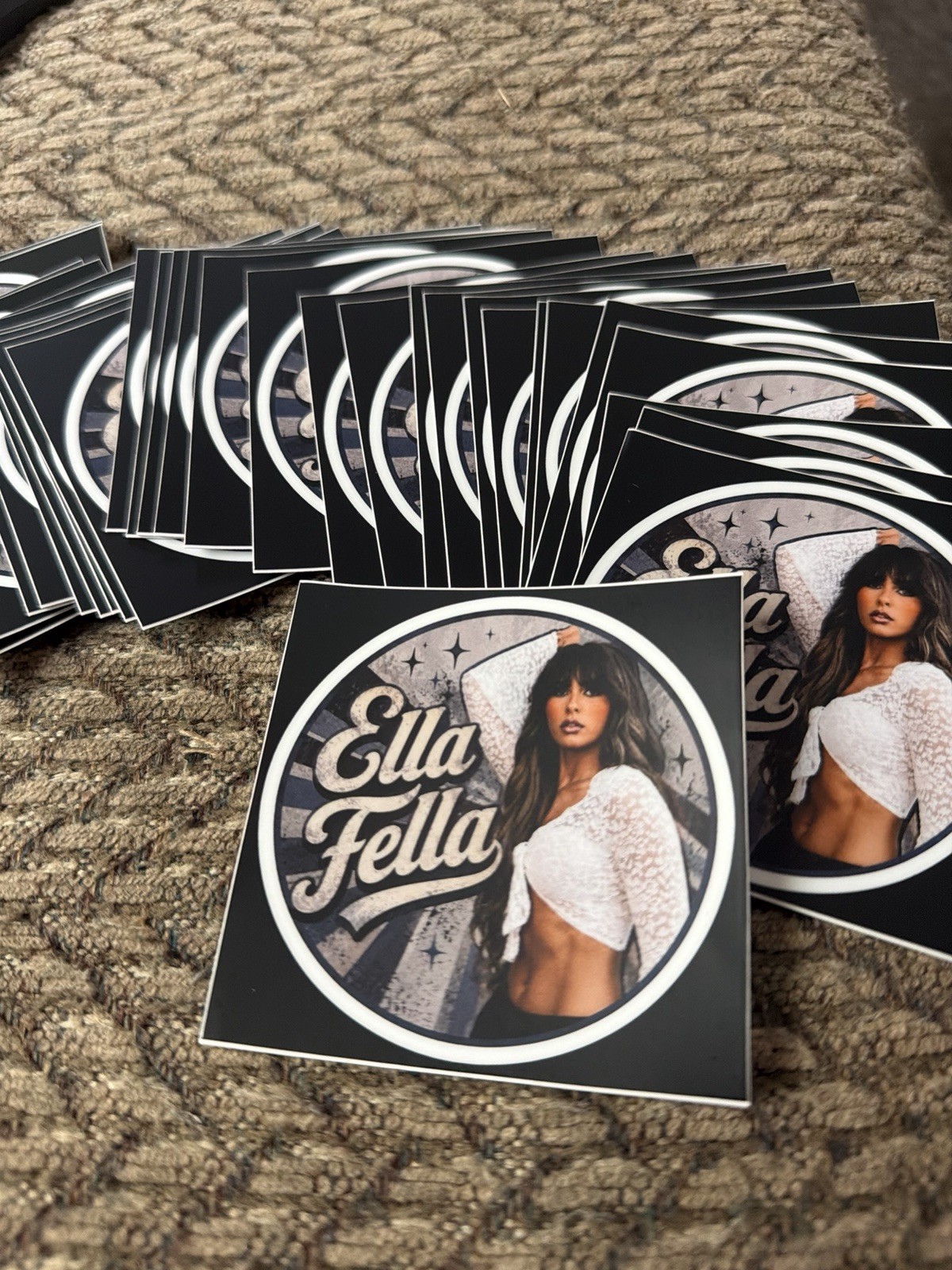 Ella Fella’s Sticker 3 X3 Square Sticker