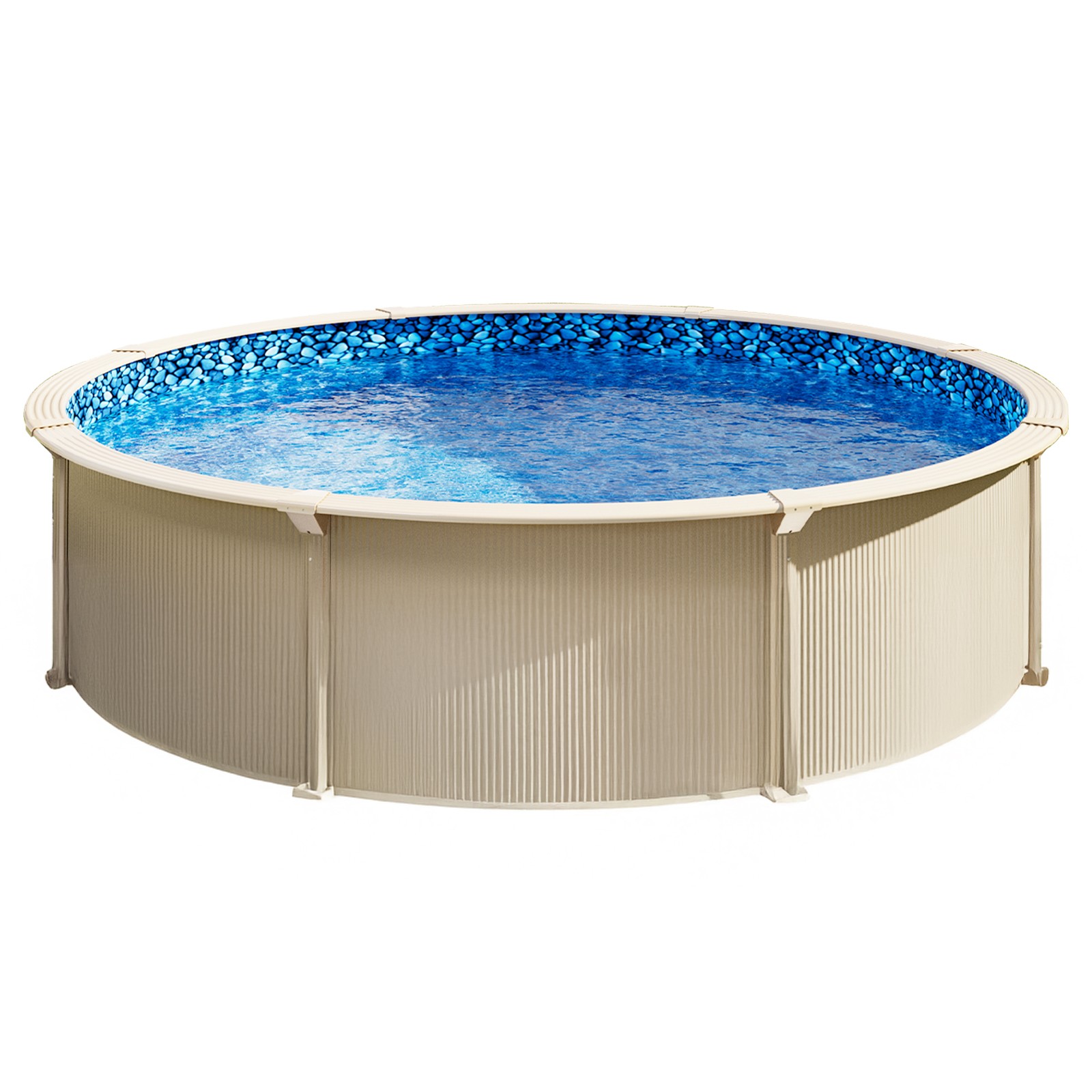 VEVOR Round Pool Liner 18ft Unibead Style Pool Liner 52in Wall Height Durable