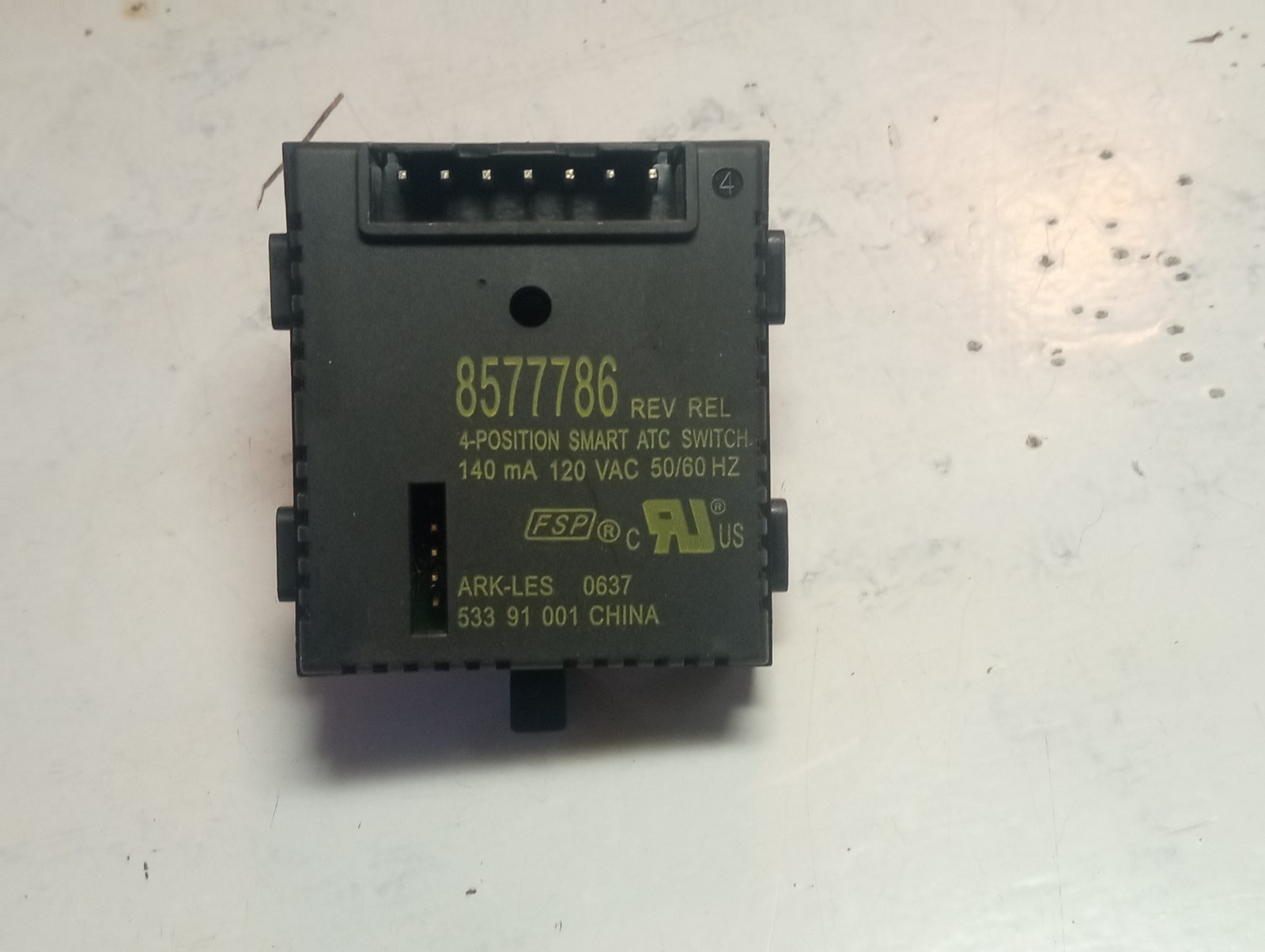 Whirlpool Washer Selector Switch 8577786 (Money Back Guarantee)