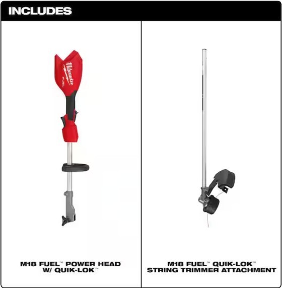 NEW Milwaukee M18 String Trimmer 2825-20ST FUEL 18V 16-Inch QUIK-LOK – Tool Only
