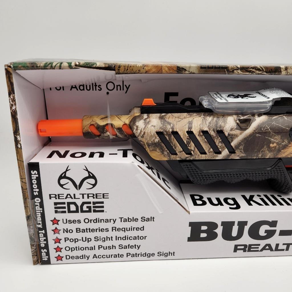 BUG-A-SALT Limited Edition Realtree Camo 3.0 – Insect Repellent Pest Gun