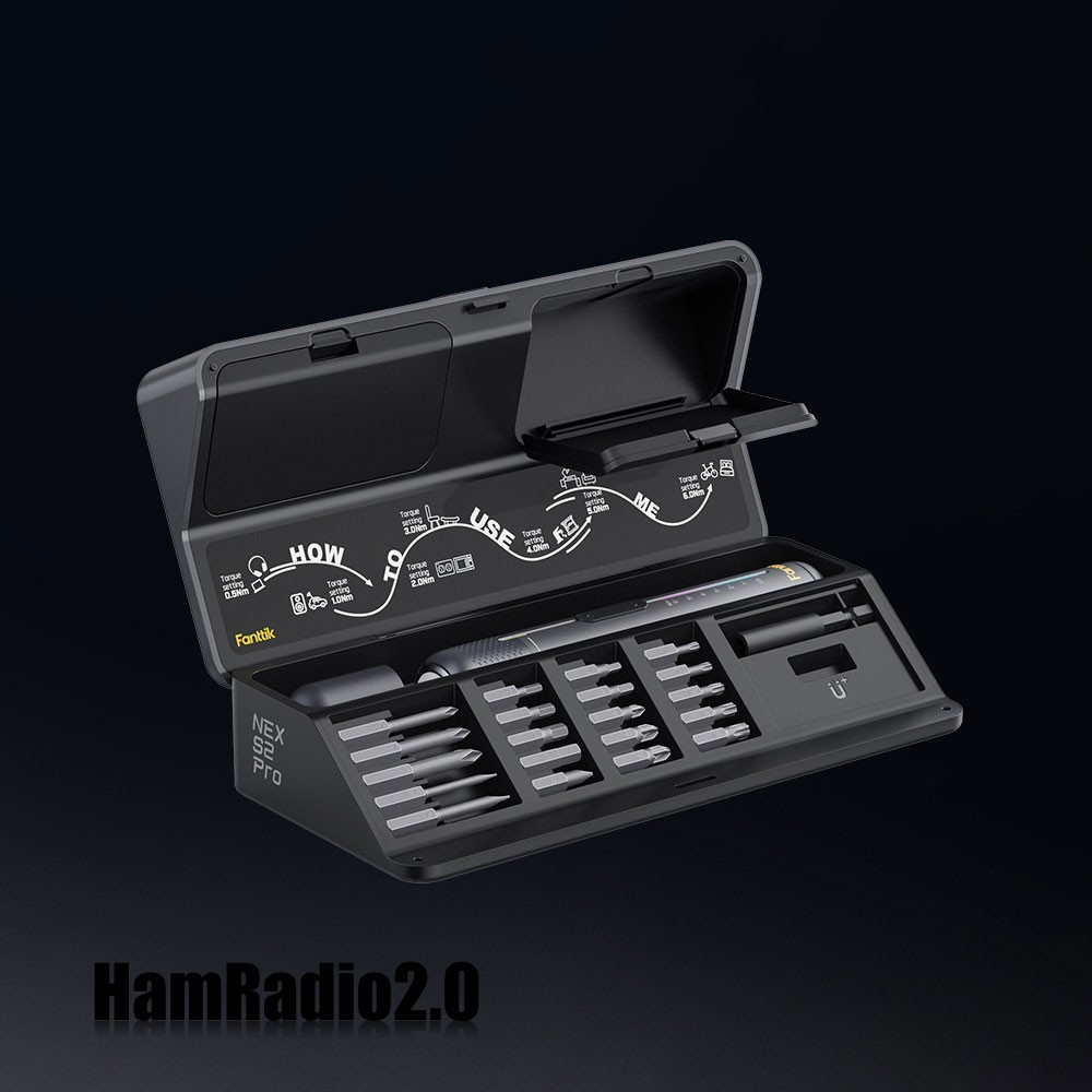 Fanttik S2 Pro Electric Screwdriver Set 250RPM 7 Adjustable Torque Settings