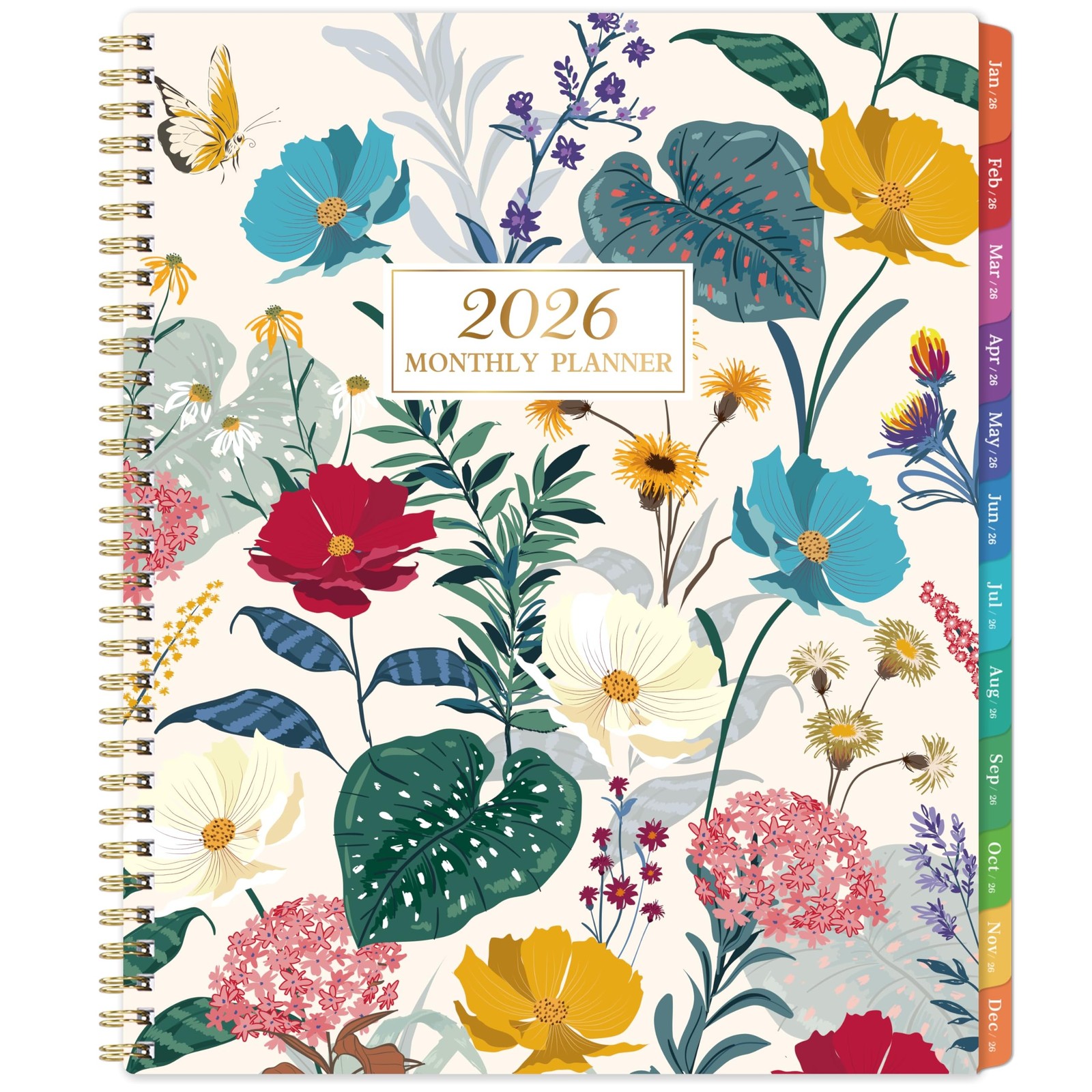 2026 Monthly Planner – January 2026 – December 2026, 9” x 11”, 12 Months Pl…