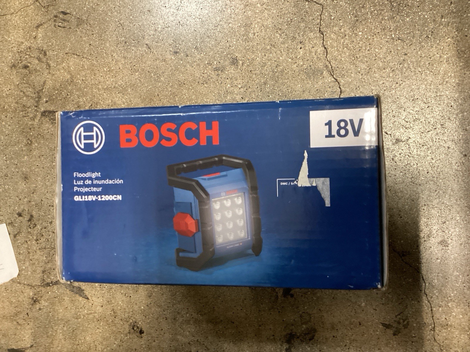 Bosch GLI18V-1200CN 18V Cordless LED Floodlight 1200 Lumens Bluetooth Bare Tool