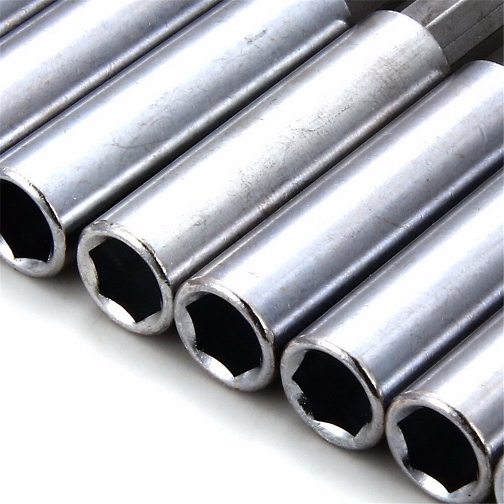 10Pcs Compact Magnetic Bit Tip Extensions Holder 1/4 Hex Shank Drive Guide US