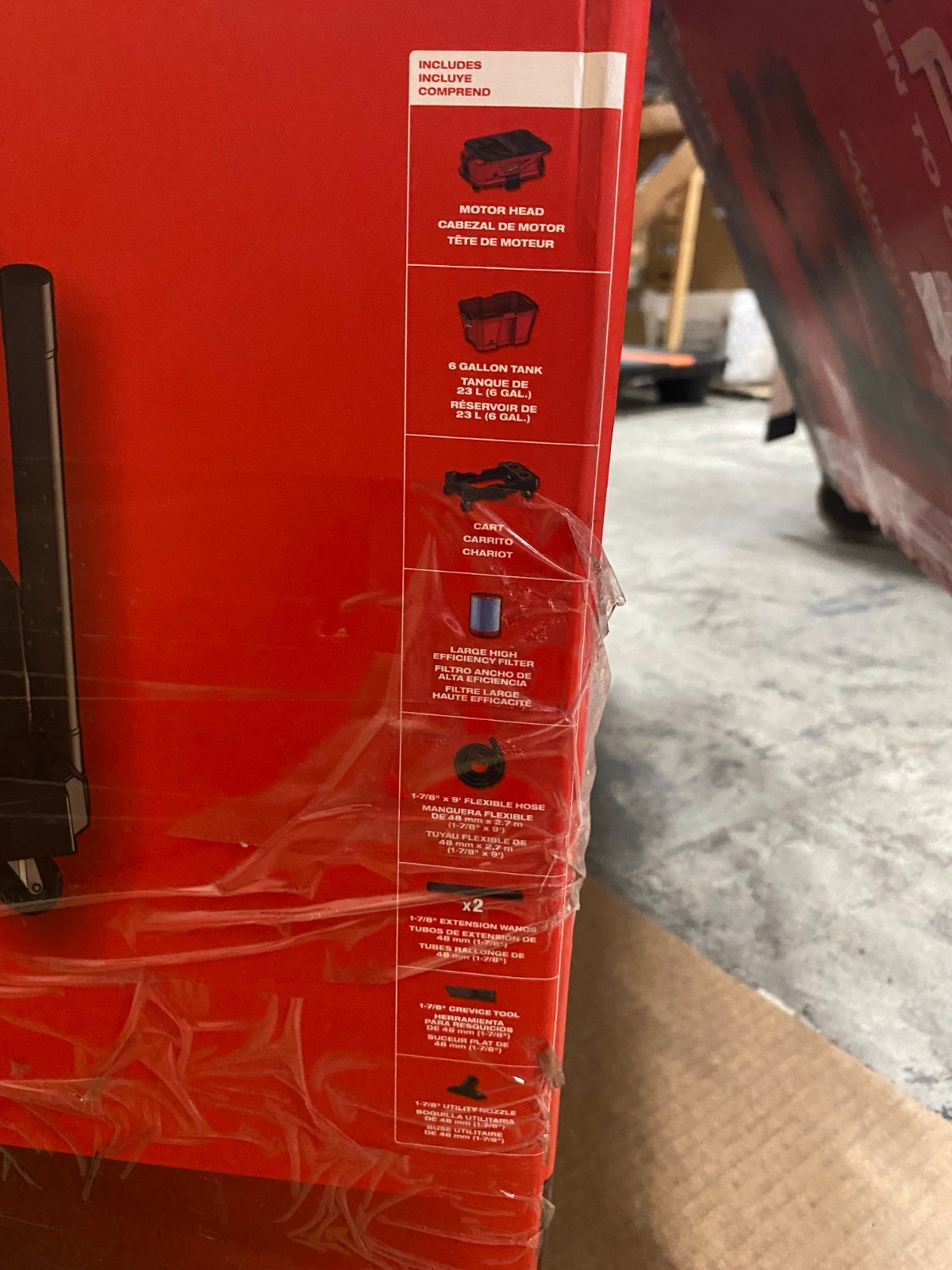 Milwaukee M18 FUEL NEXUS 6 Gallon Cordless Wet/Dry Vacuum 0915-20, NO BATTERY
