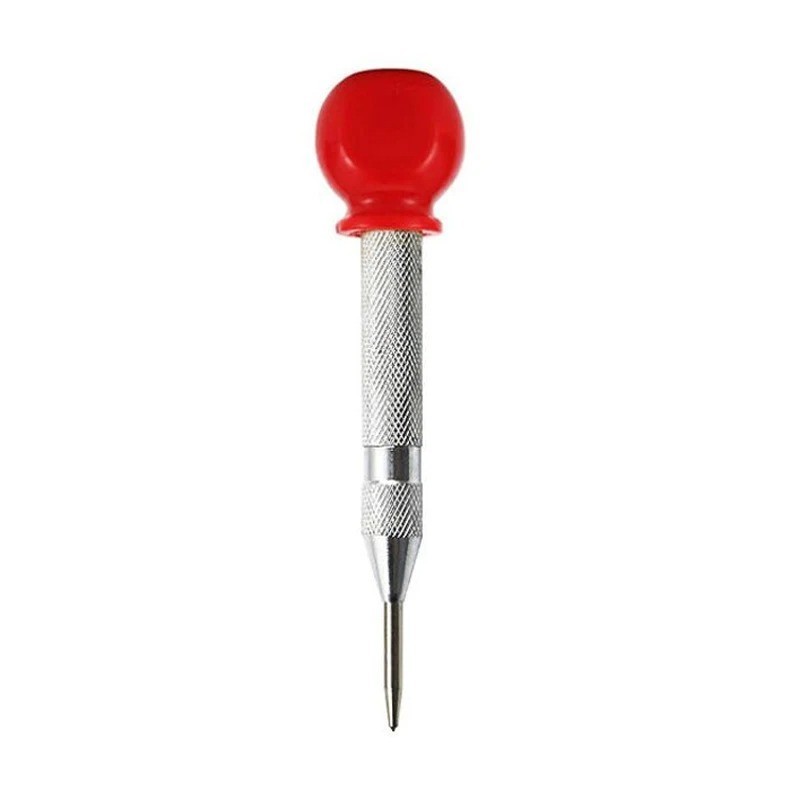 2 Super Strong Automatic Centre Punch Adjustable Spring Loaded Metal Drill TooL