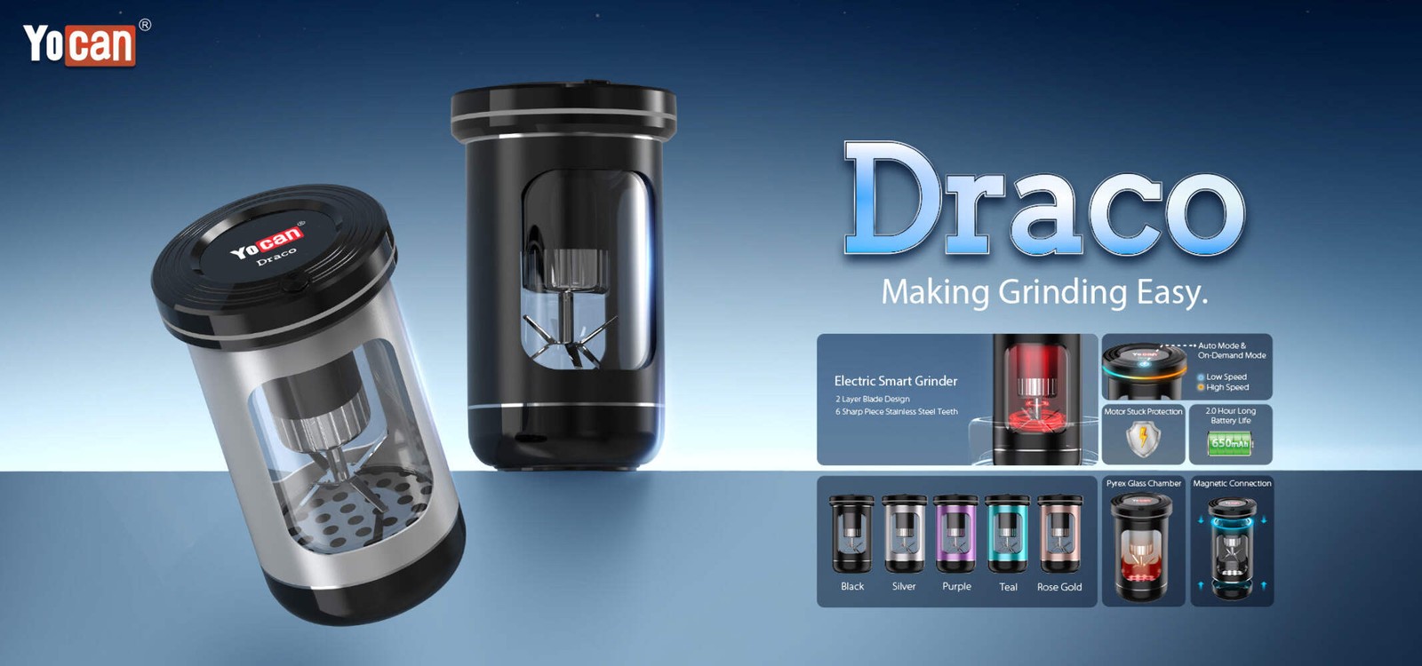 Draco Electric Smart Grinder