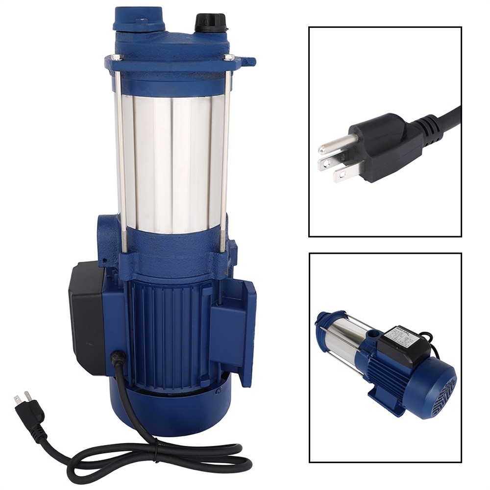 1.5HP 1100W 1″ SHALLOW SELF PRIMING WELL GARDEN SPRINKLER JET WATER PUMP BOOSTER