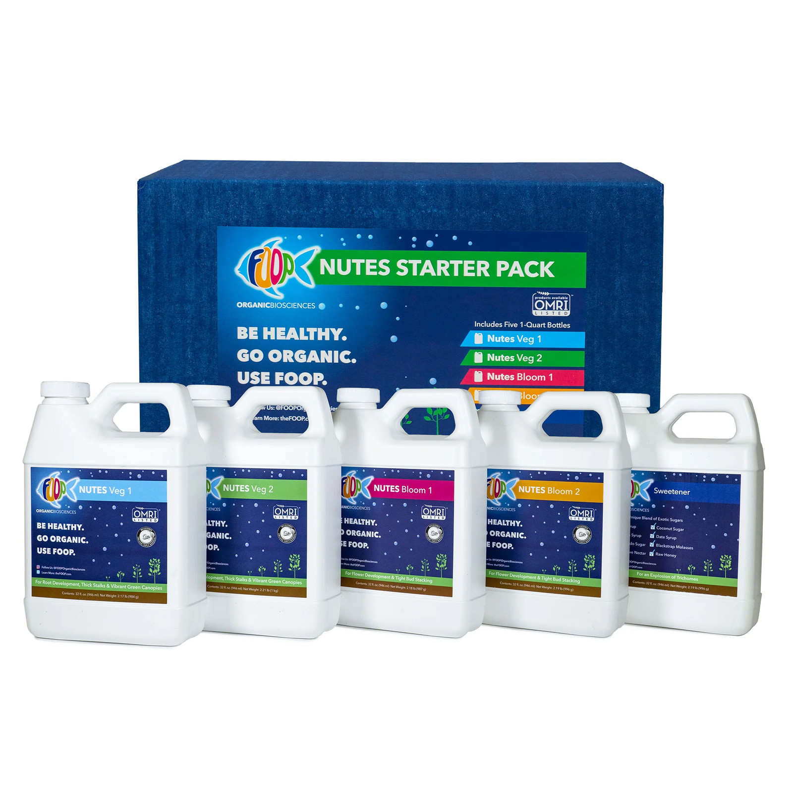 Official FOOP Nutes V&B Starter Pack – Direct from Manufacturer