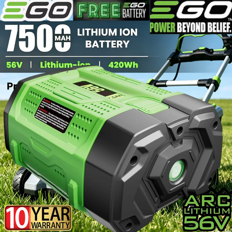 7.5Ah Lithium Battery / Charger For EGO Power+ 56V BA2800 BA2800T BA4200 BA1400