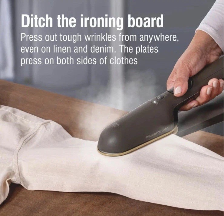 CHI SteamPress 11600 3-in-1 Handheld Garment Steamer 1500 W New