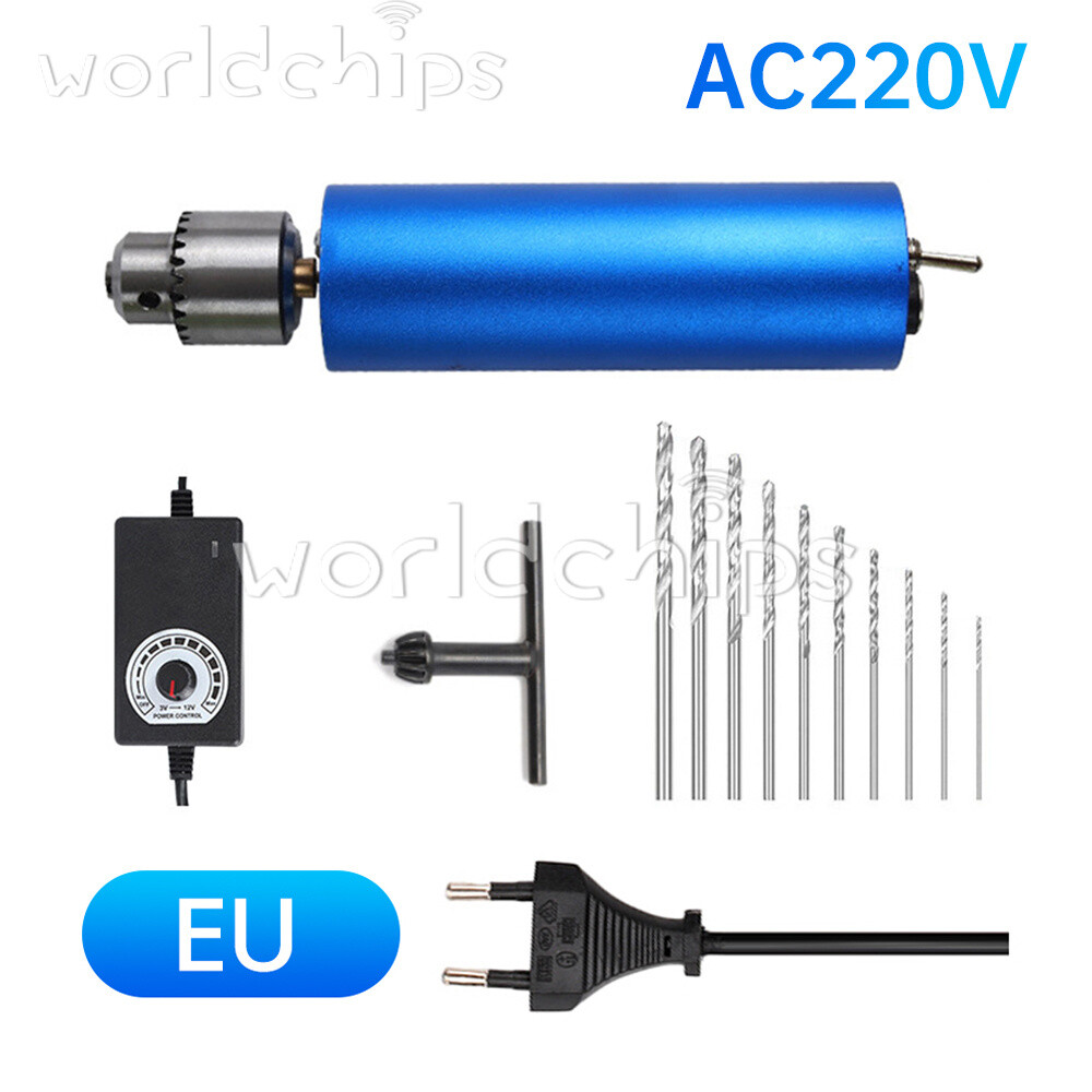 Handheld Mini Metal Electric Grinder Polishing Engraving Stepless Speed Control