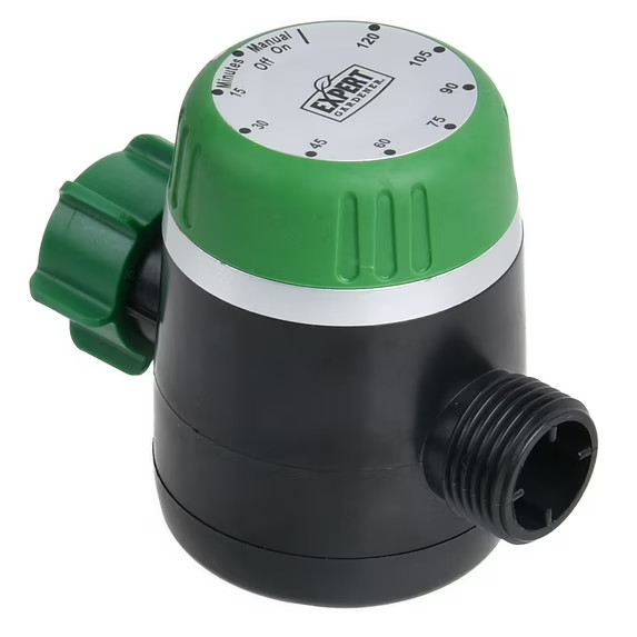 Dial Faucet Mechanical Timer Watering Controller 120min Outdoor Hose Garden New