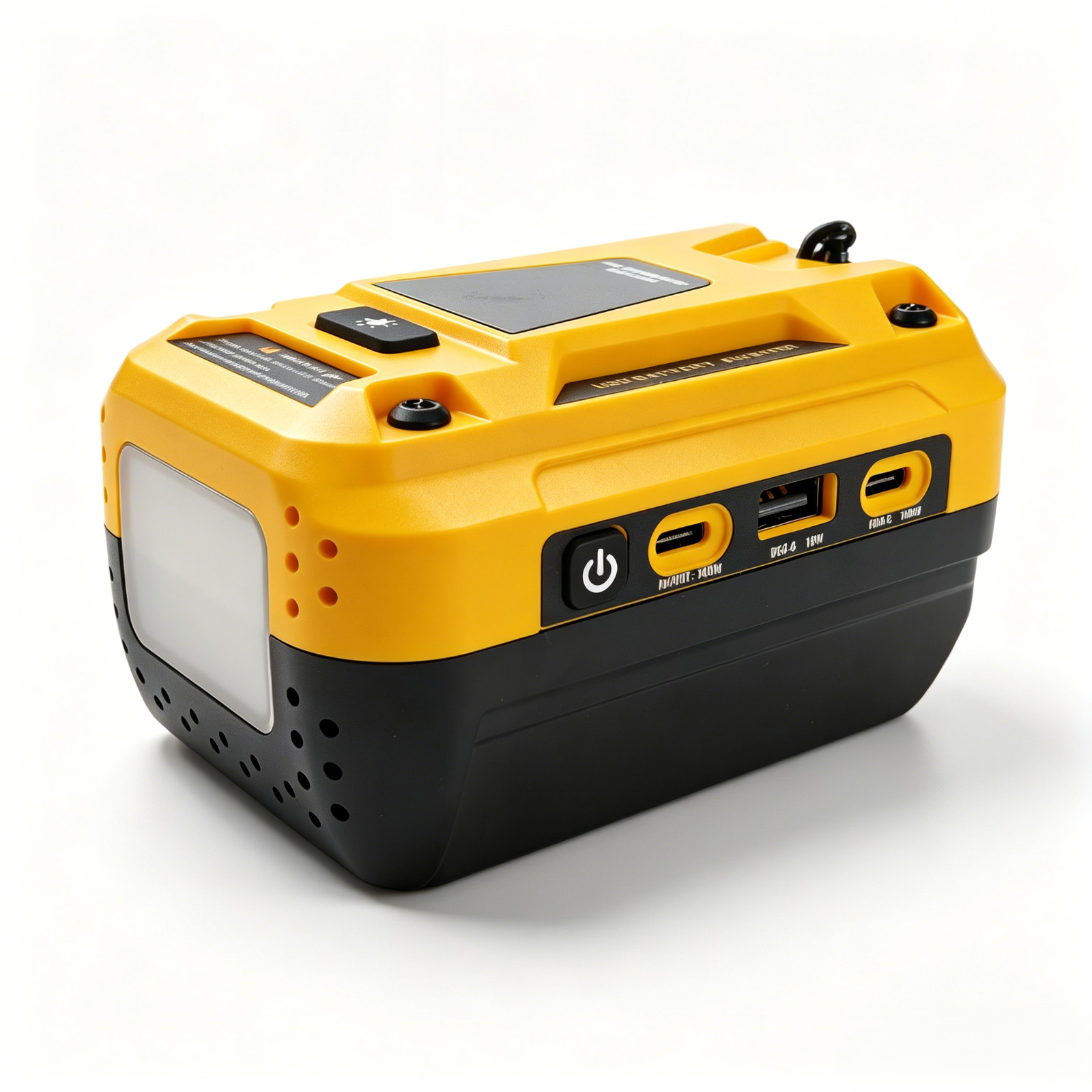 140W USB-C PD Power Source for Dewalt 20V Max Battery Adapter Portable Charger