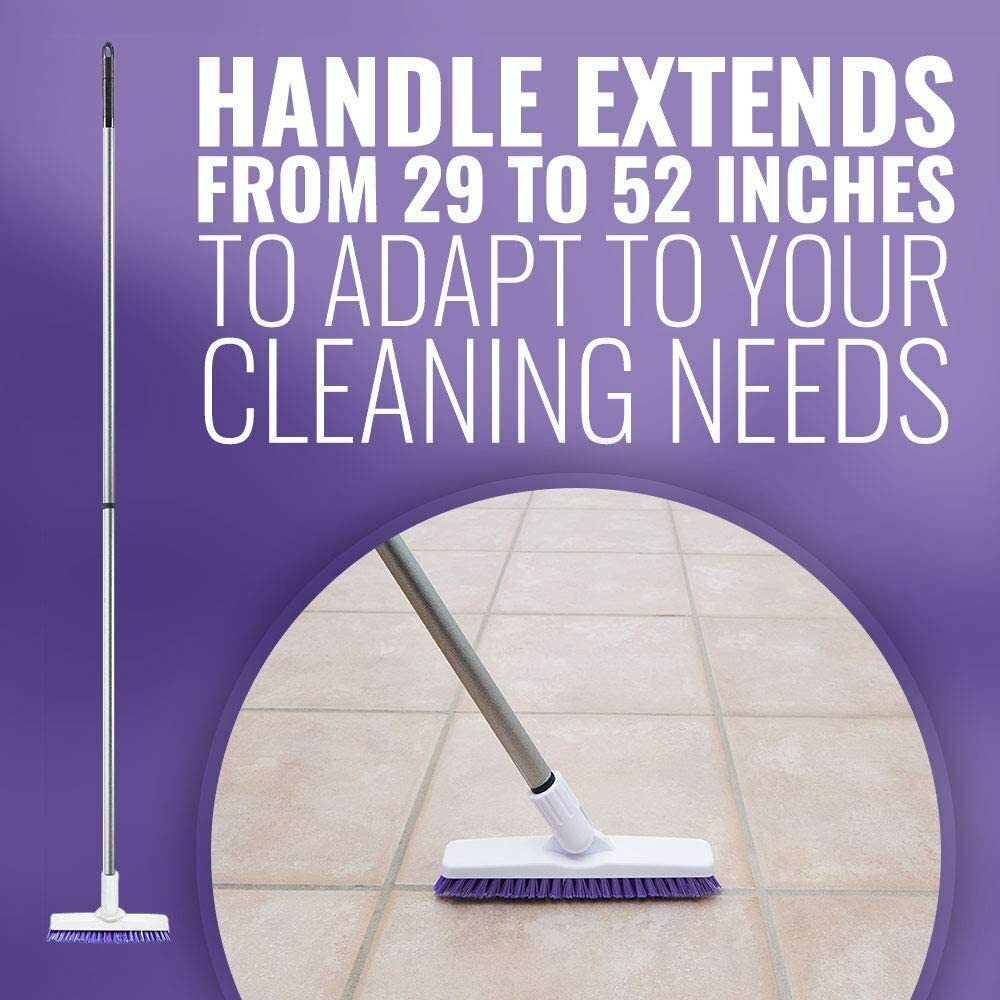 Fuller Brush Tile Grout E-Z Scrubber Cleaner – Lightweight Multipurpose Scrubber