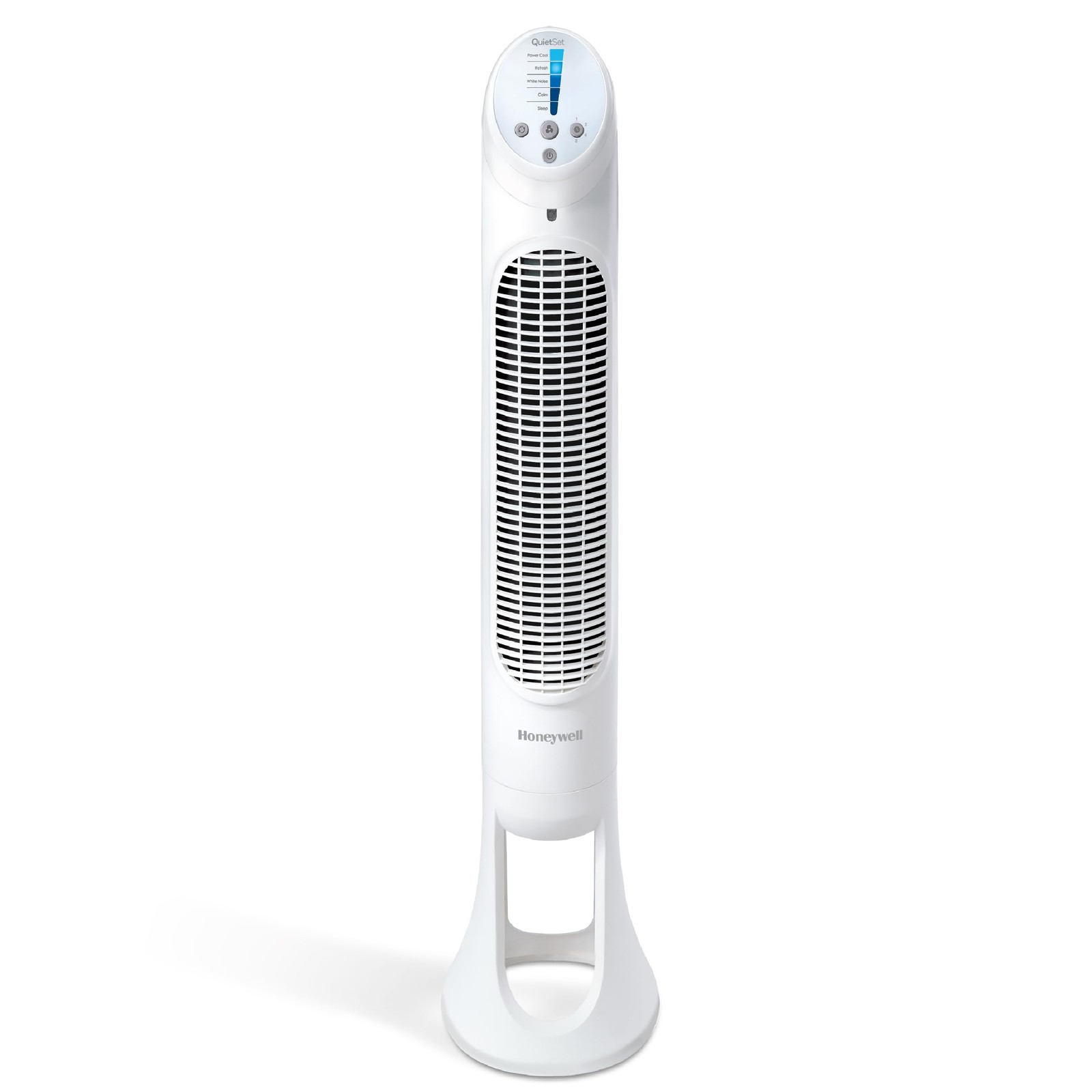 Tower Fan Oscillating Whole Room QuietSet Remote White HYF260 Honeywell