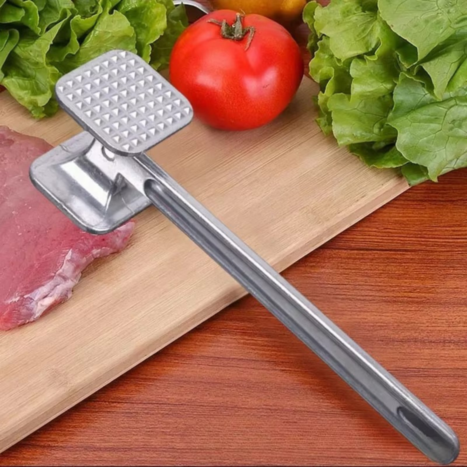 Steak Mallet Meat Tenderizer Hammer Dual-Sided Heavy Duty Meat Pounder Tool