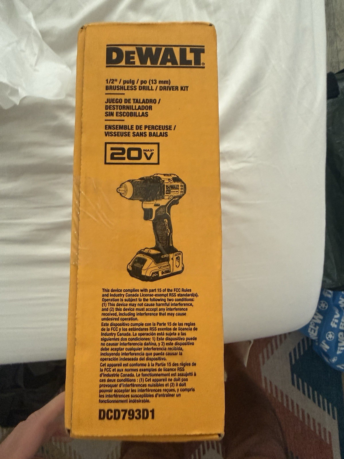 DEWALT 20-volt Max 1/2-in Keyless Brushless Cordless Drill ( 1 -Batteries Includ
