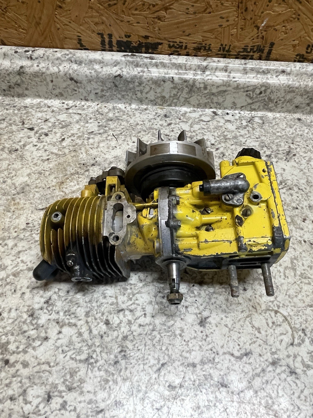 OEM Vintage McCulloch Chainsaw Engine, Untested, Unknown Model, Spins Freely