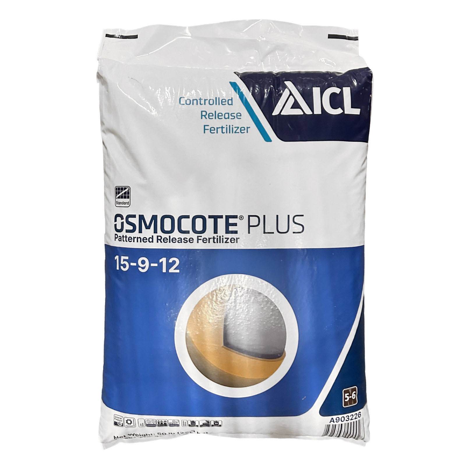 Osmocote Plus Standard 5-6 Months 15-9-12 Fertilizing Granules ( 50 lbs )