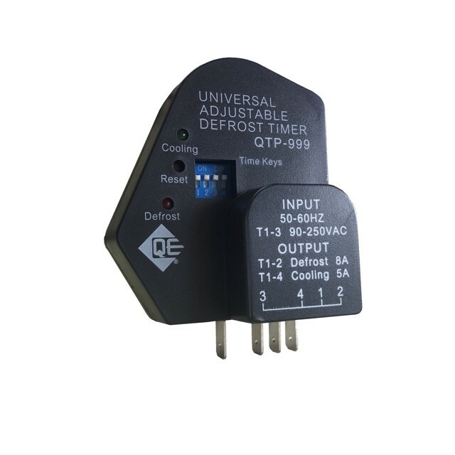 ADJUSTABLE DEFROST TIMER 90V – 250V 6HRS – 24HRS 16 CYCLE CONFIGURATIONS