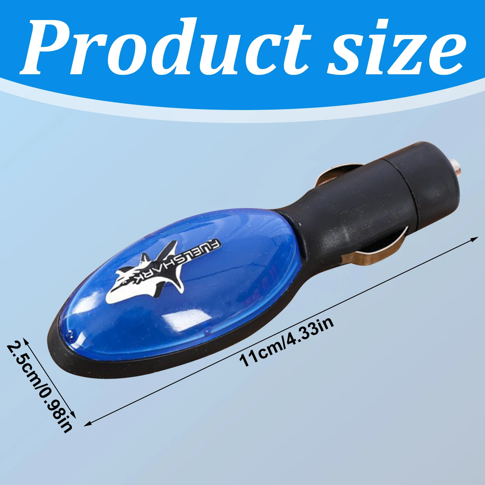 1-10Pcs Fuelshark Car Fuel Saving Device 12V Universal Plug and Play Fuel Saver