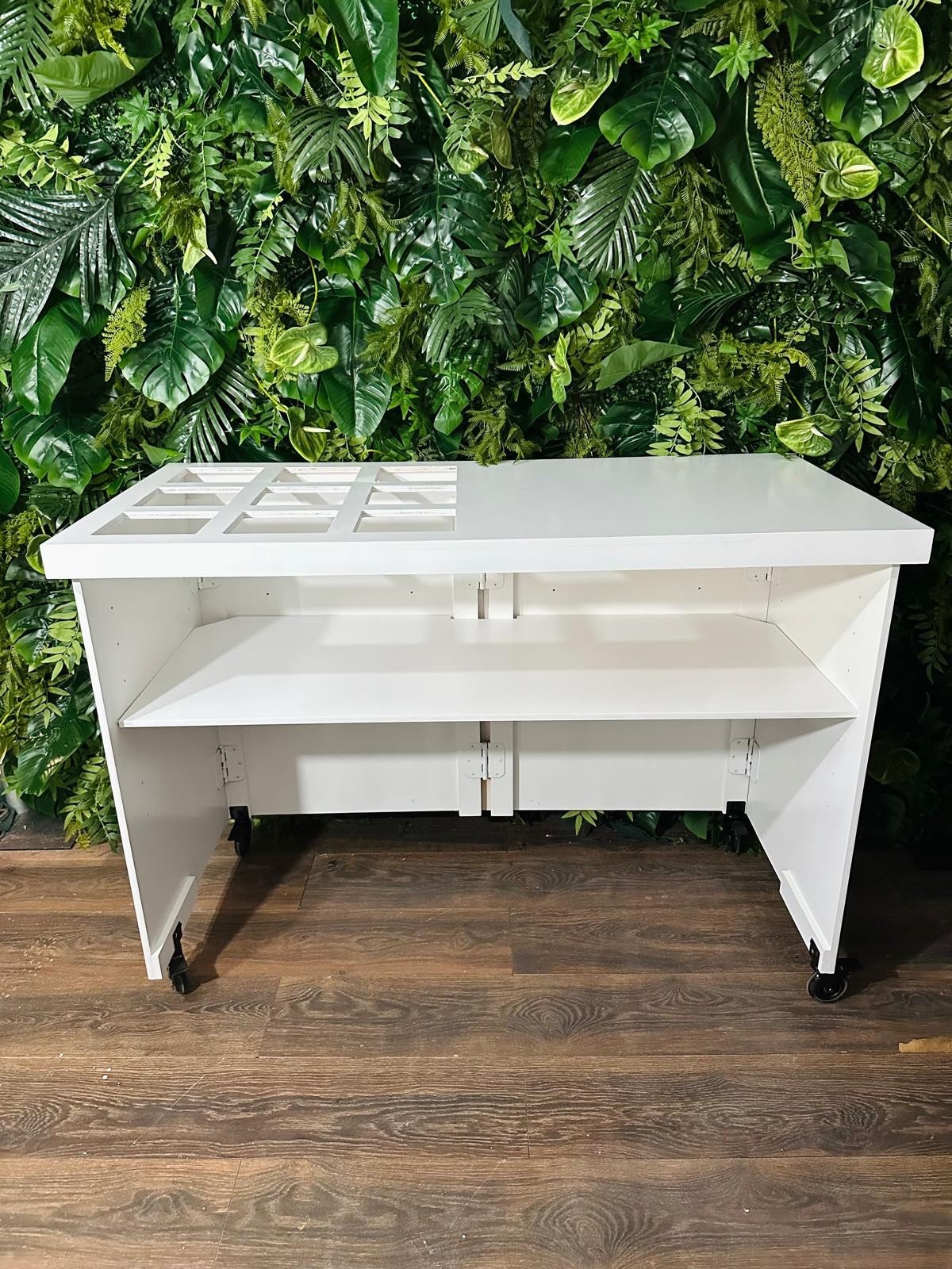 Foldable Snack Cart – Custom Layouts, Colors & Wheels – Portable Vendor Booth