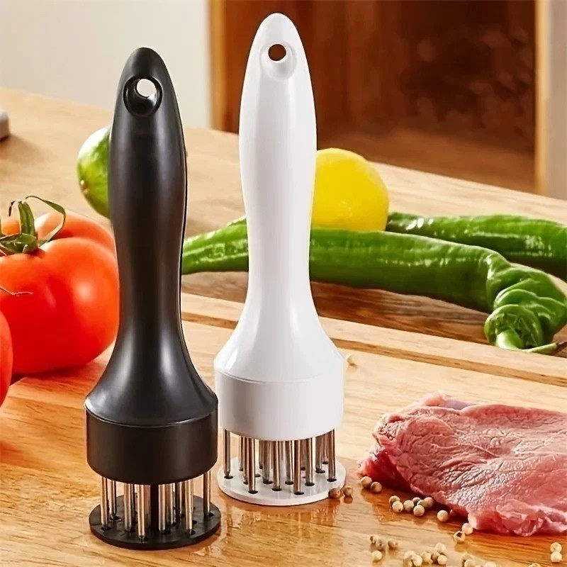 1PC Meat Tenderizer Tool 21 Stainless Steel Needles For Tenderizing Kitchen Tool