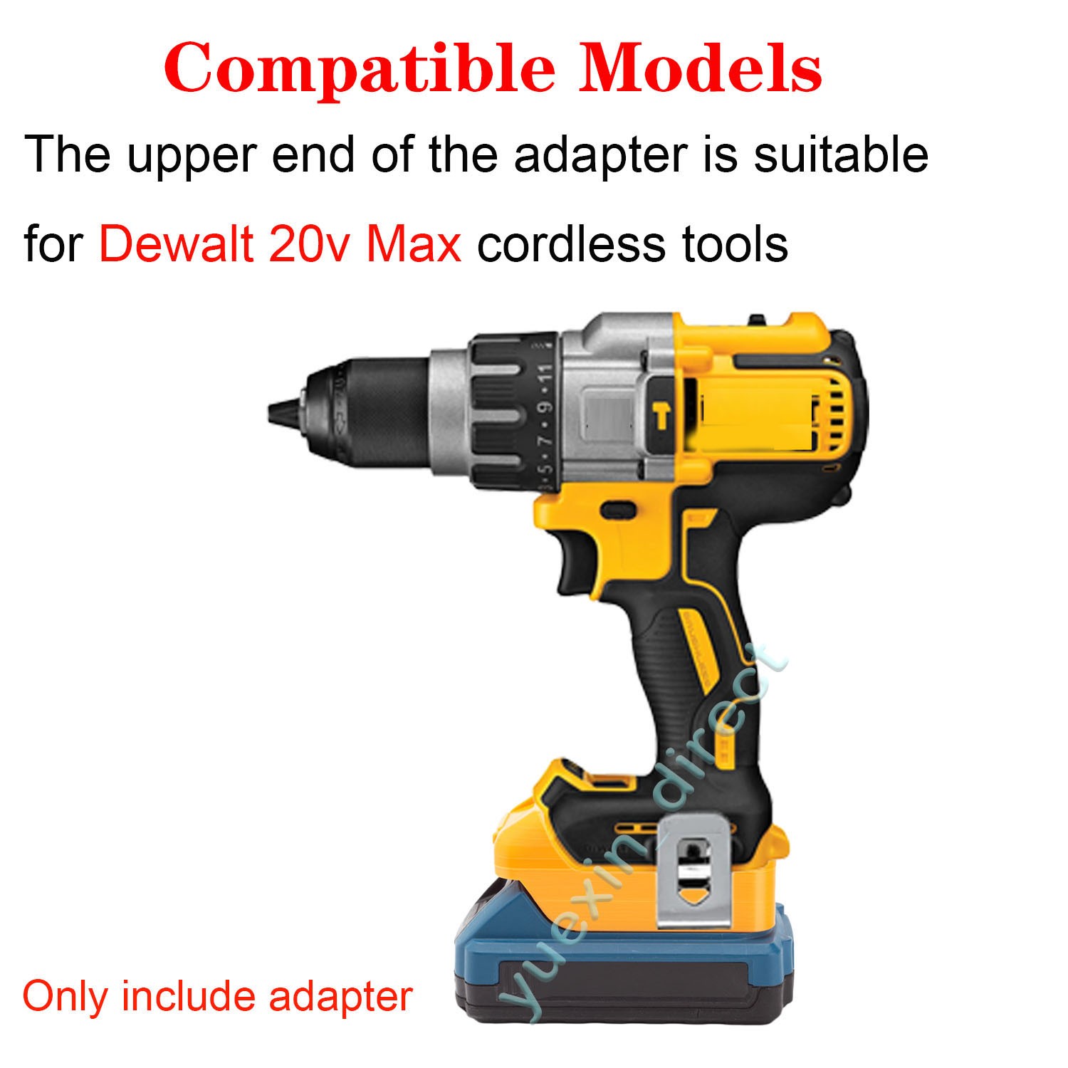 Battery Adapter Converter For Dewalt 20V Convert to for Hercules 20V Series