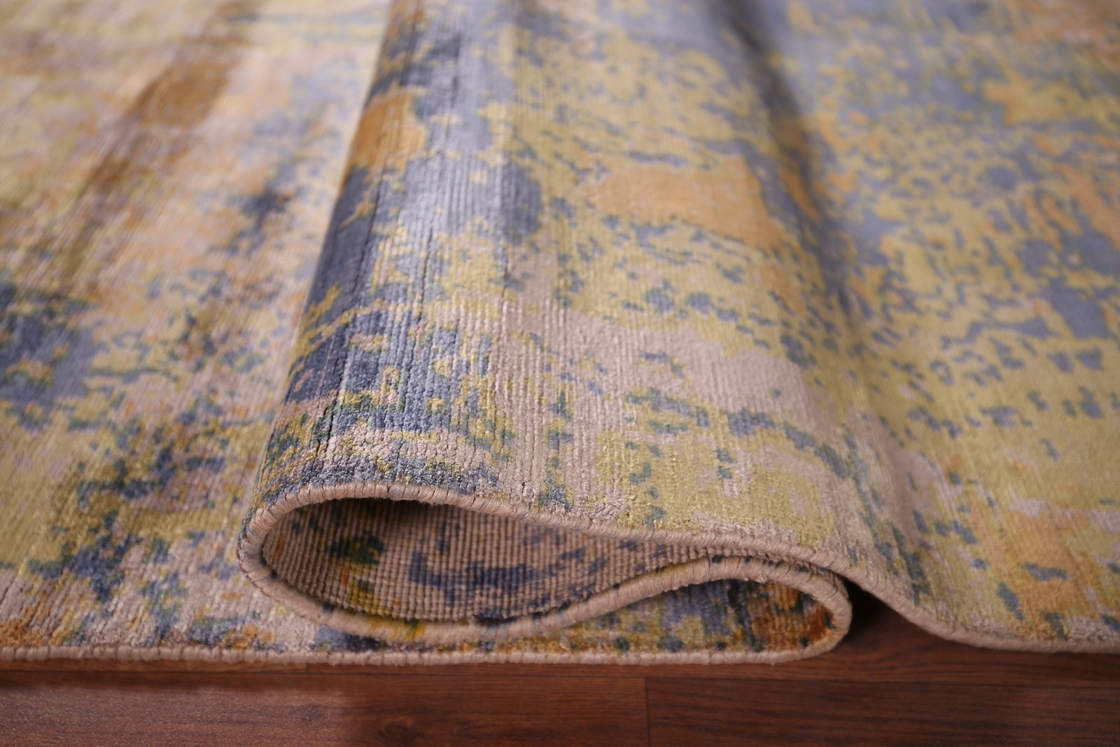 Contemporary Style Abstract Rug 4×7 Hand-knotted Wool Oriental for Any Room