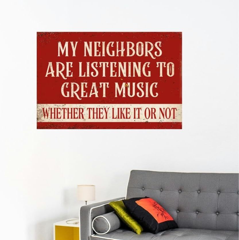 Funny Metal Garage Tin Signs Vintage Man Cave Decor Patio Sign Outdoor Funny Sar