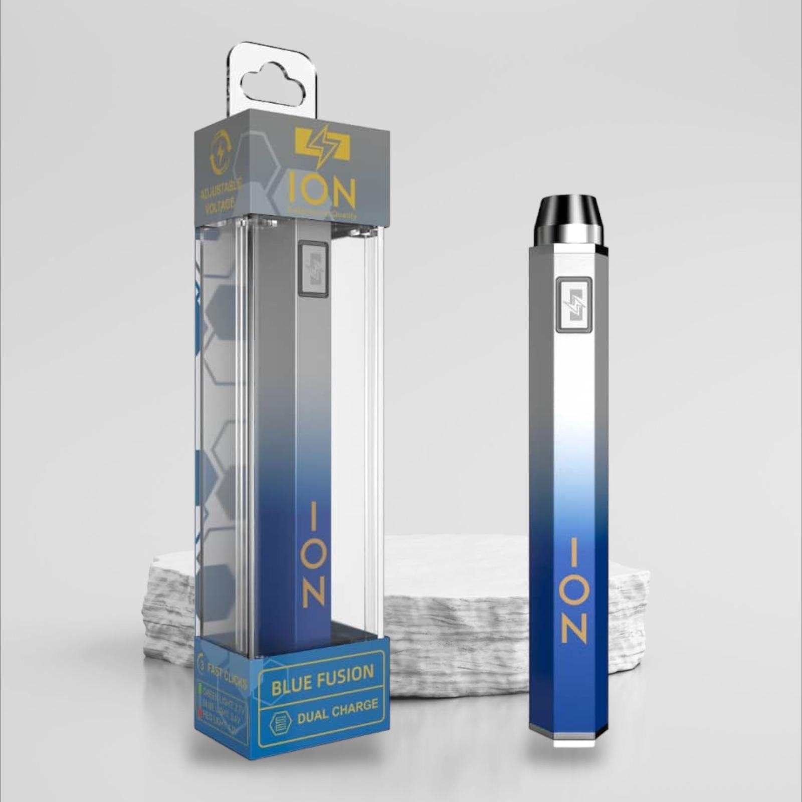 ION 1100mAh – 510 Flash Light Battery – Dual Charge – Premium Quality -10 Colors