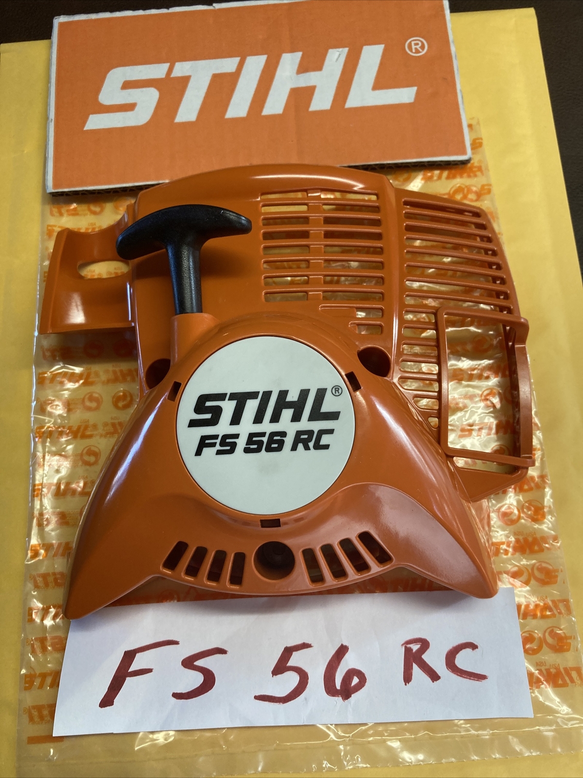 NEW Genuine OEM STIHL FS 56 RC Trimmer Recoil Starter Pull Start Assembly