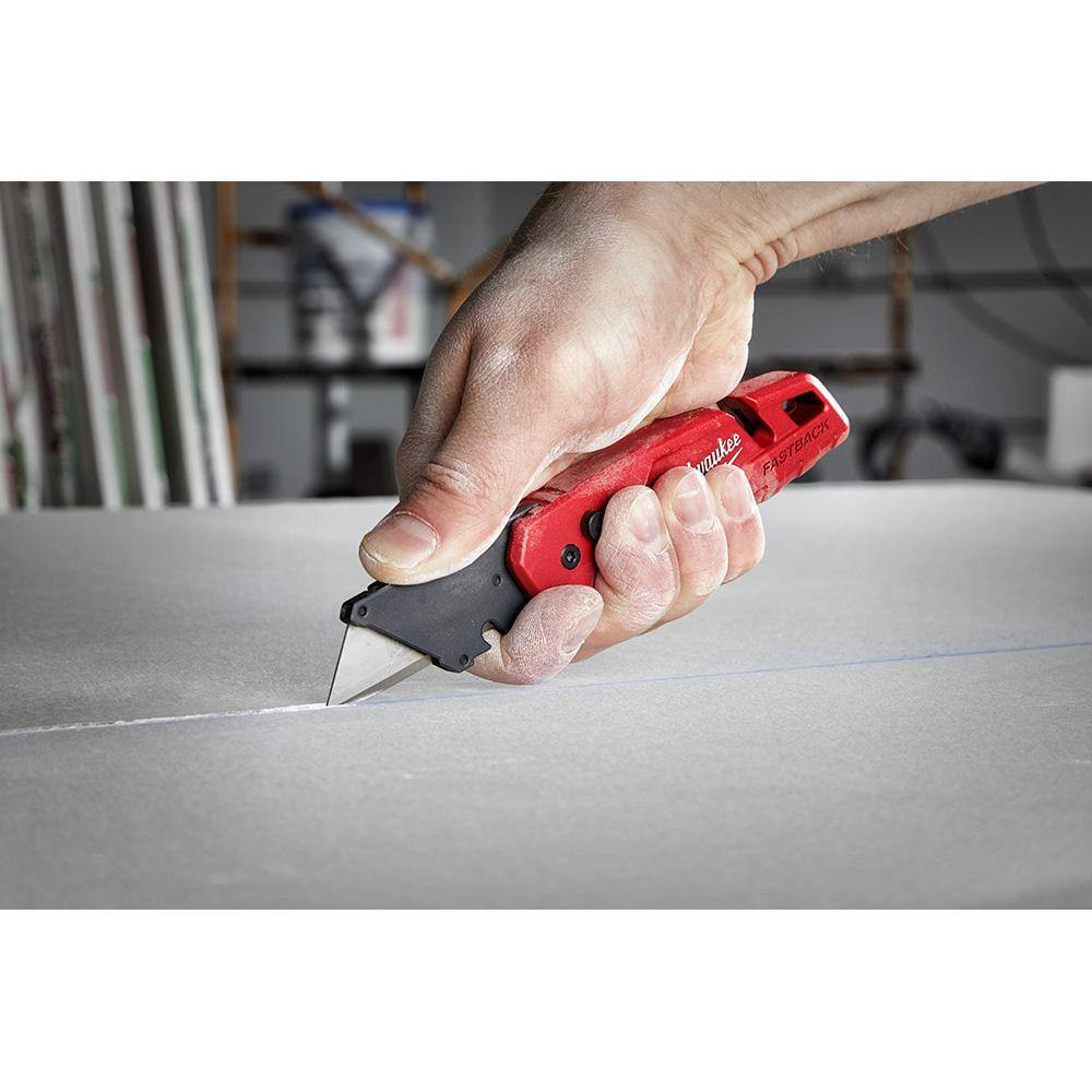 Torque Lock Locking Pliers Set with FASTBACK Folding Utility Knife with Blade St
