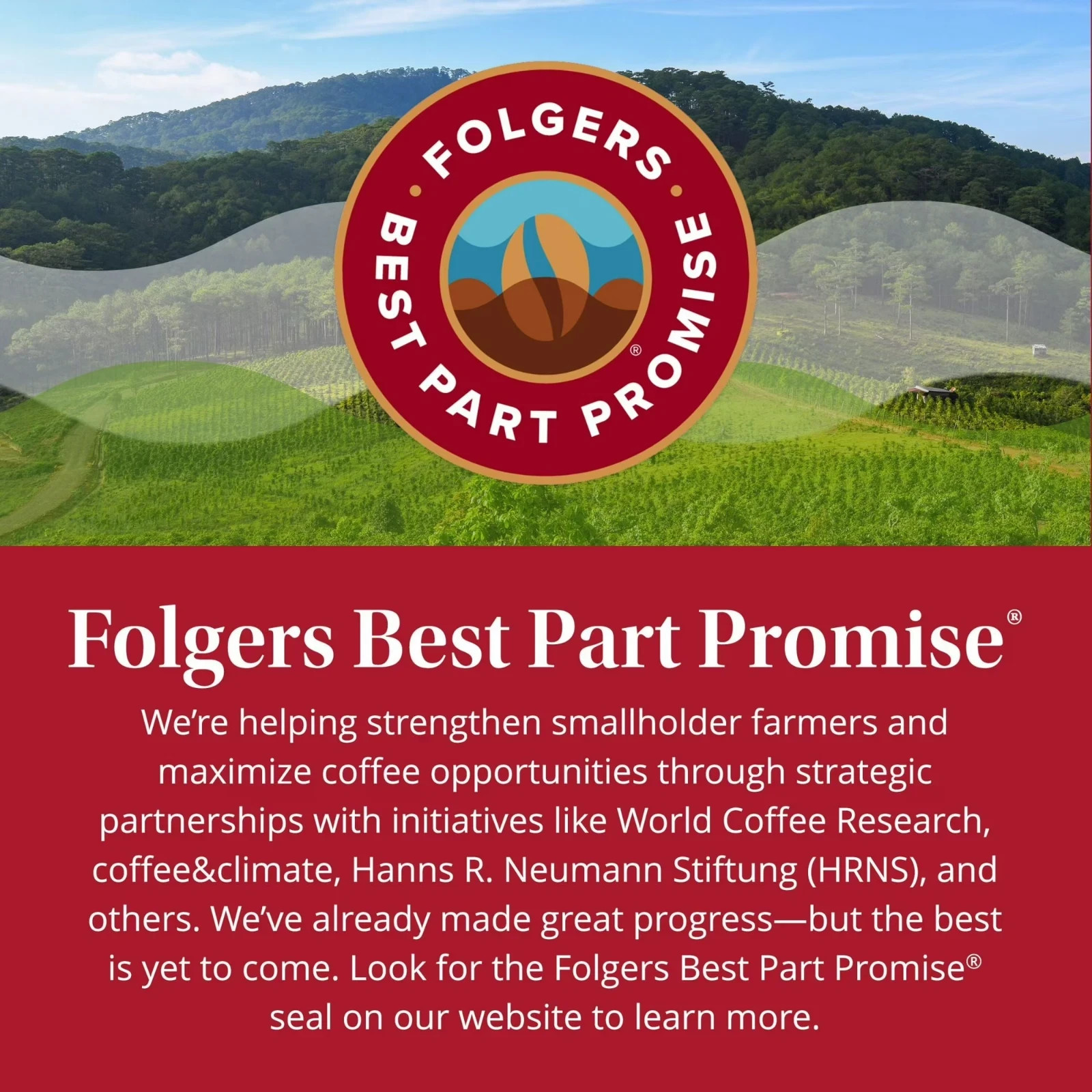 Folgers Classic Roast Ground Coffee, Medium Roast, 9.6 oz Canister,,