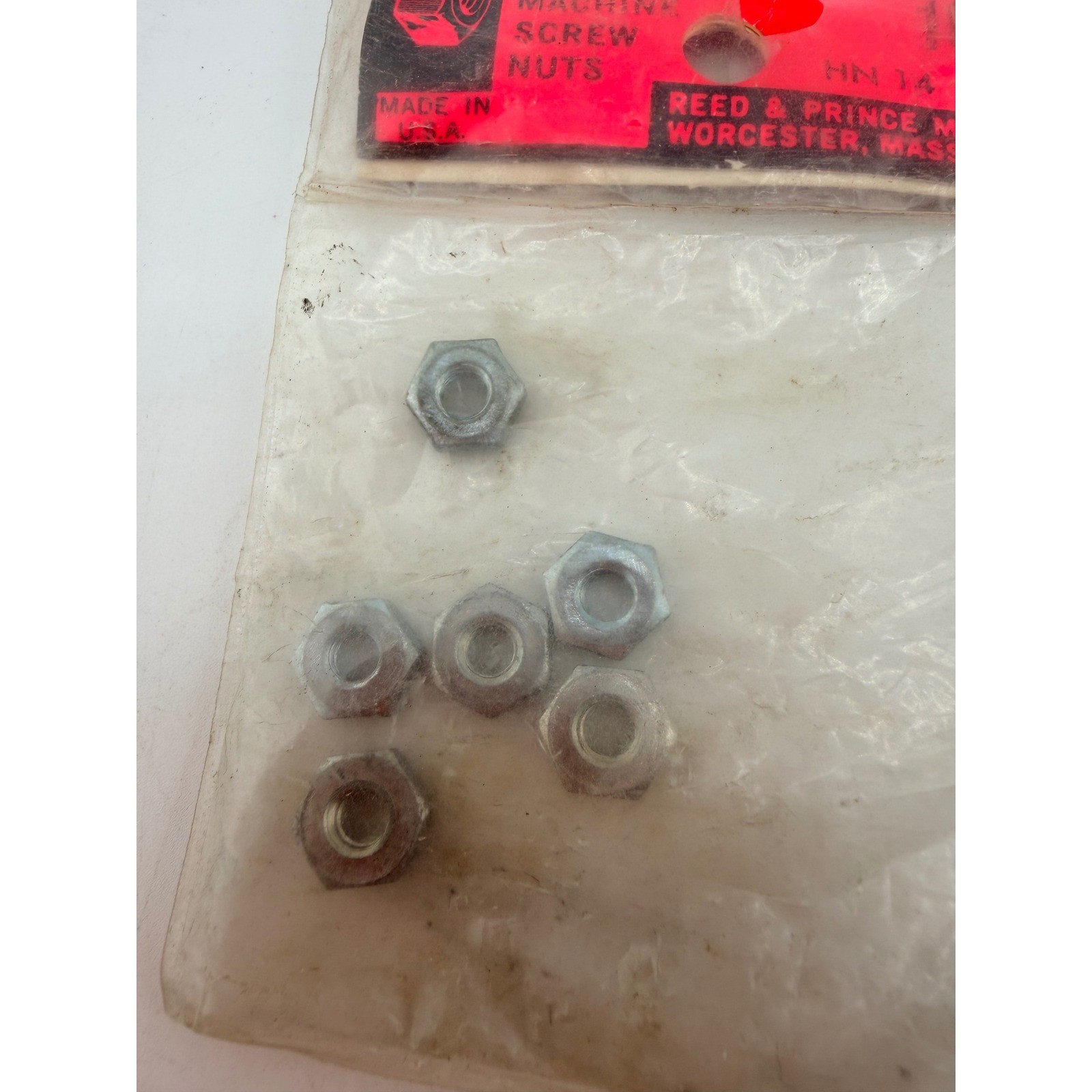 Reed & Prince Vintage 10-24 Steel Machine Screws 1.5 Inch and Hex Nuts USA Made