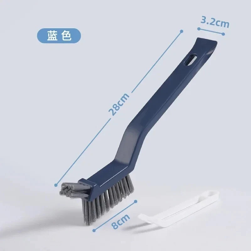 2 in 1 Tile Grout Cleaning Brush Gap Scrubber Bathroom Kitchen Cleaner Tool