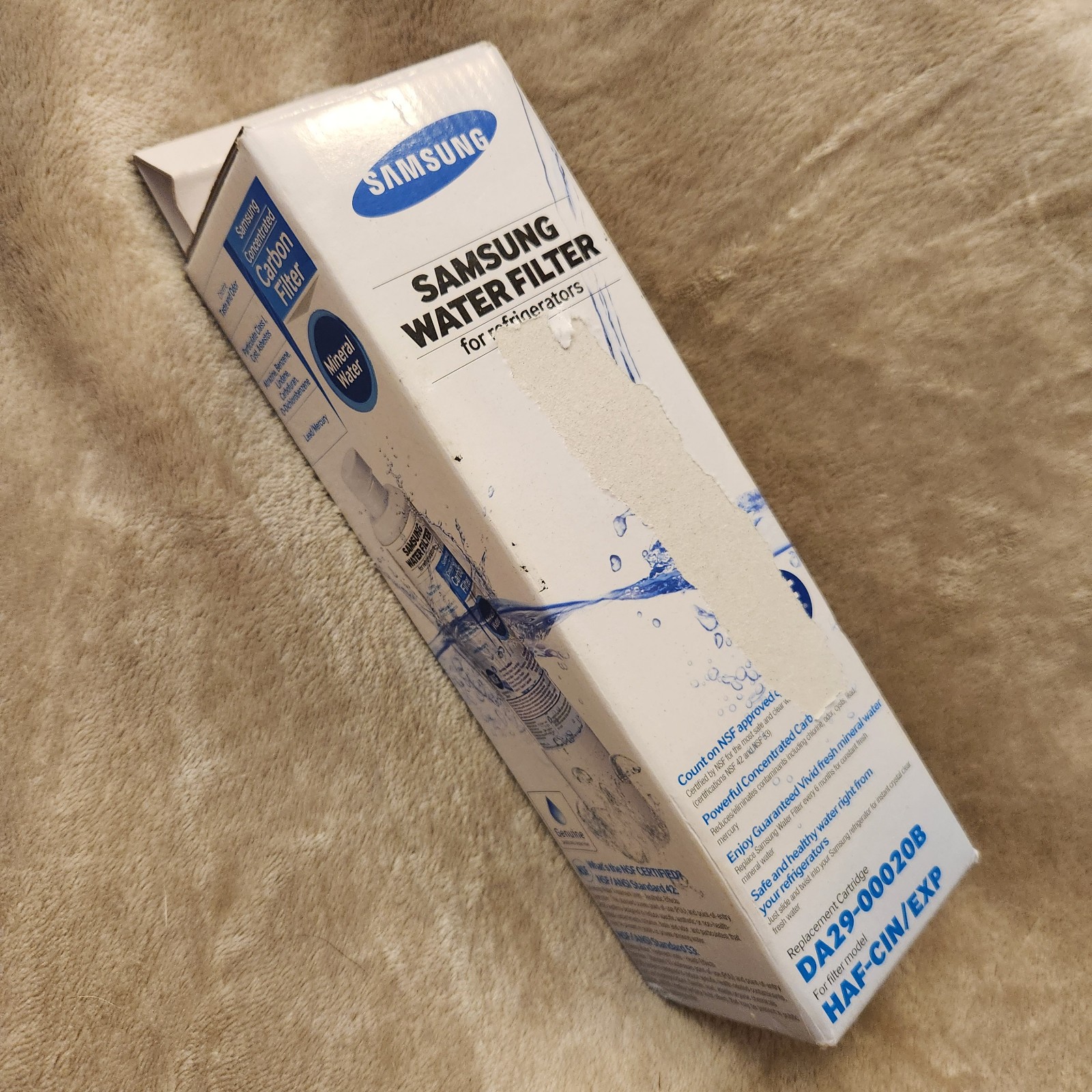 Samsung Genuine DA29-00020B HAF-CIN/EXP Fridge Ice & Water Filter – Ugly Box
