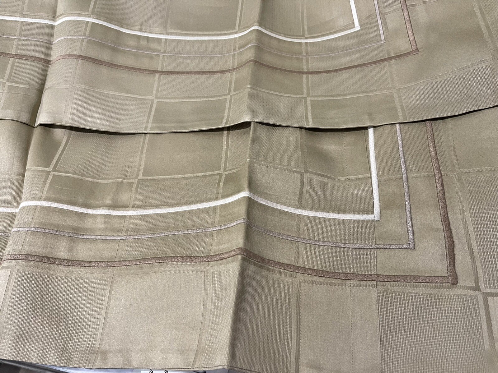$450 Pratesi Italy NWT 1pc Euro Sham 760TC Novecento 100% Cotton Jacquard ONE